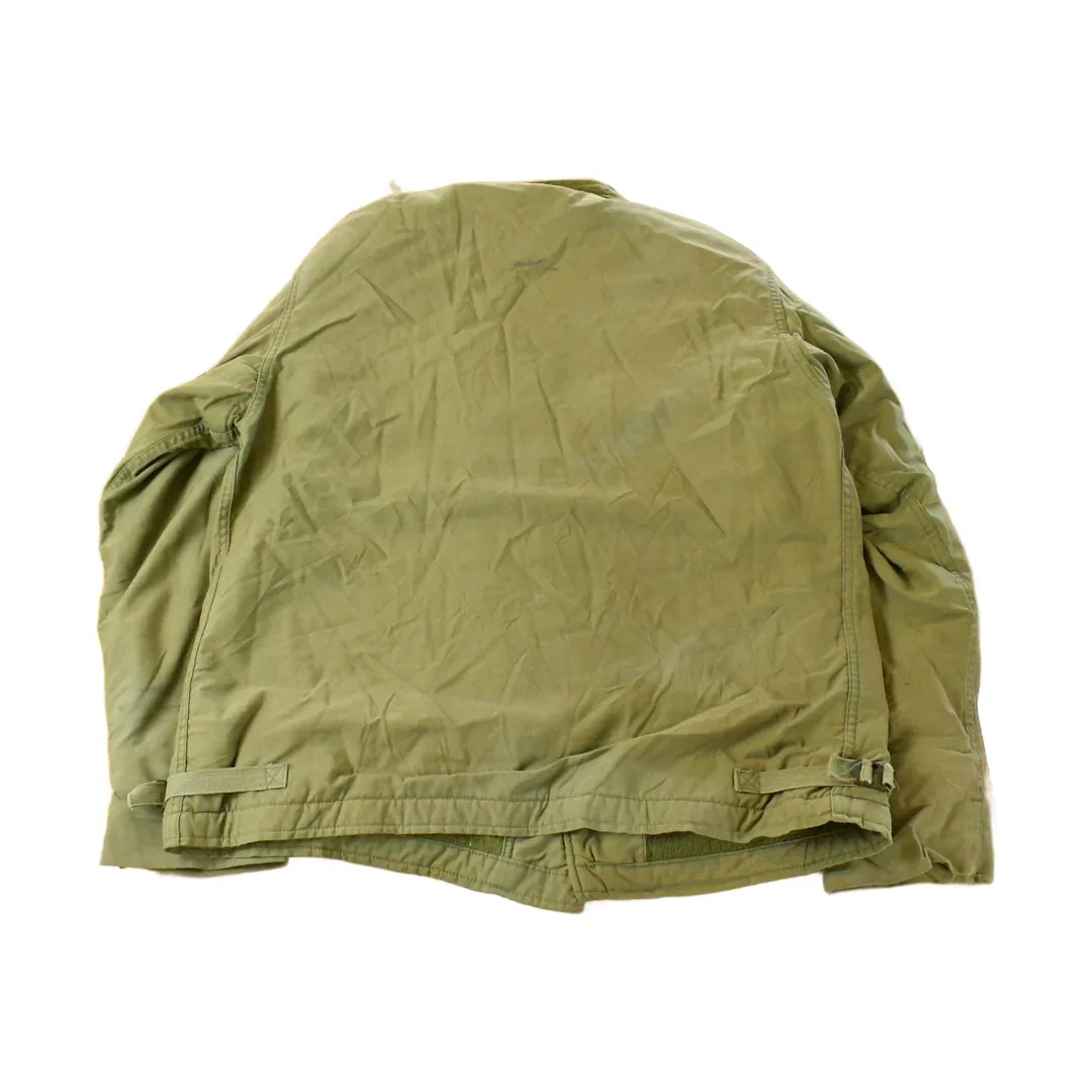 Vintage 1980s Navy Deck Jacket Men's Large - Image 2