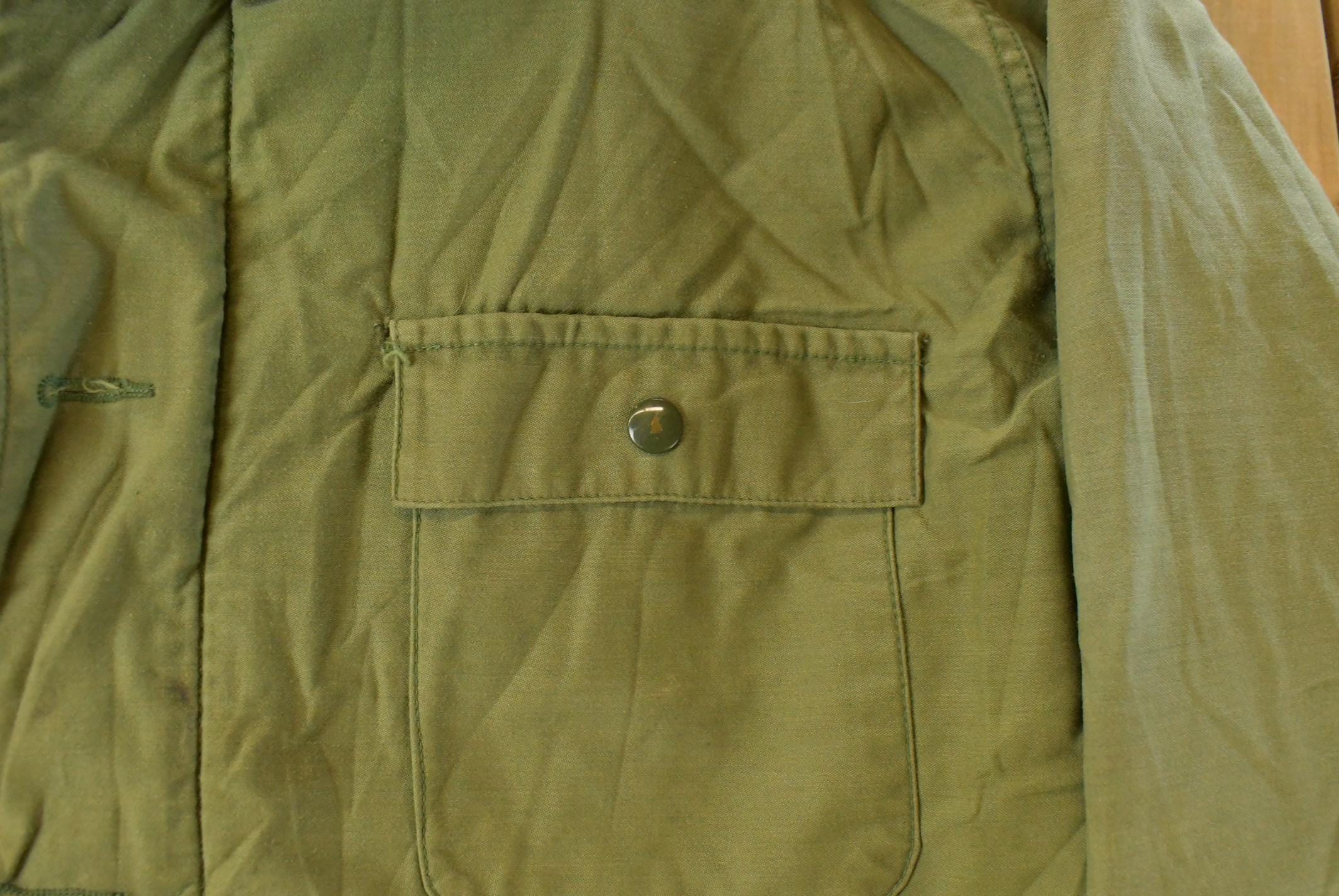 Vintage 1980s Navy Deck Jacket Men's Large - Image 3