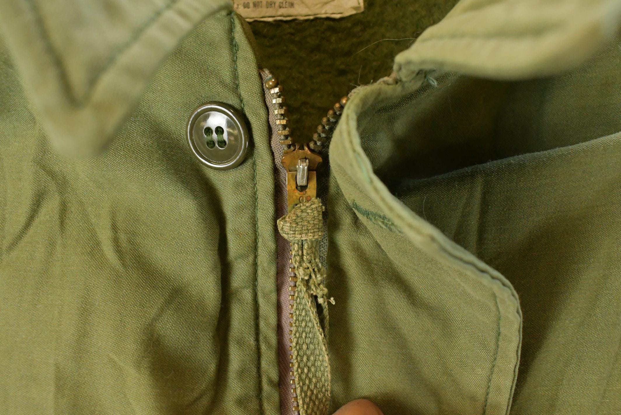 Vintage 1980s Navy Deck Jacket Men's Large - Image 6