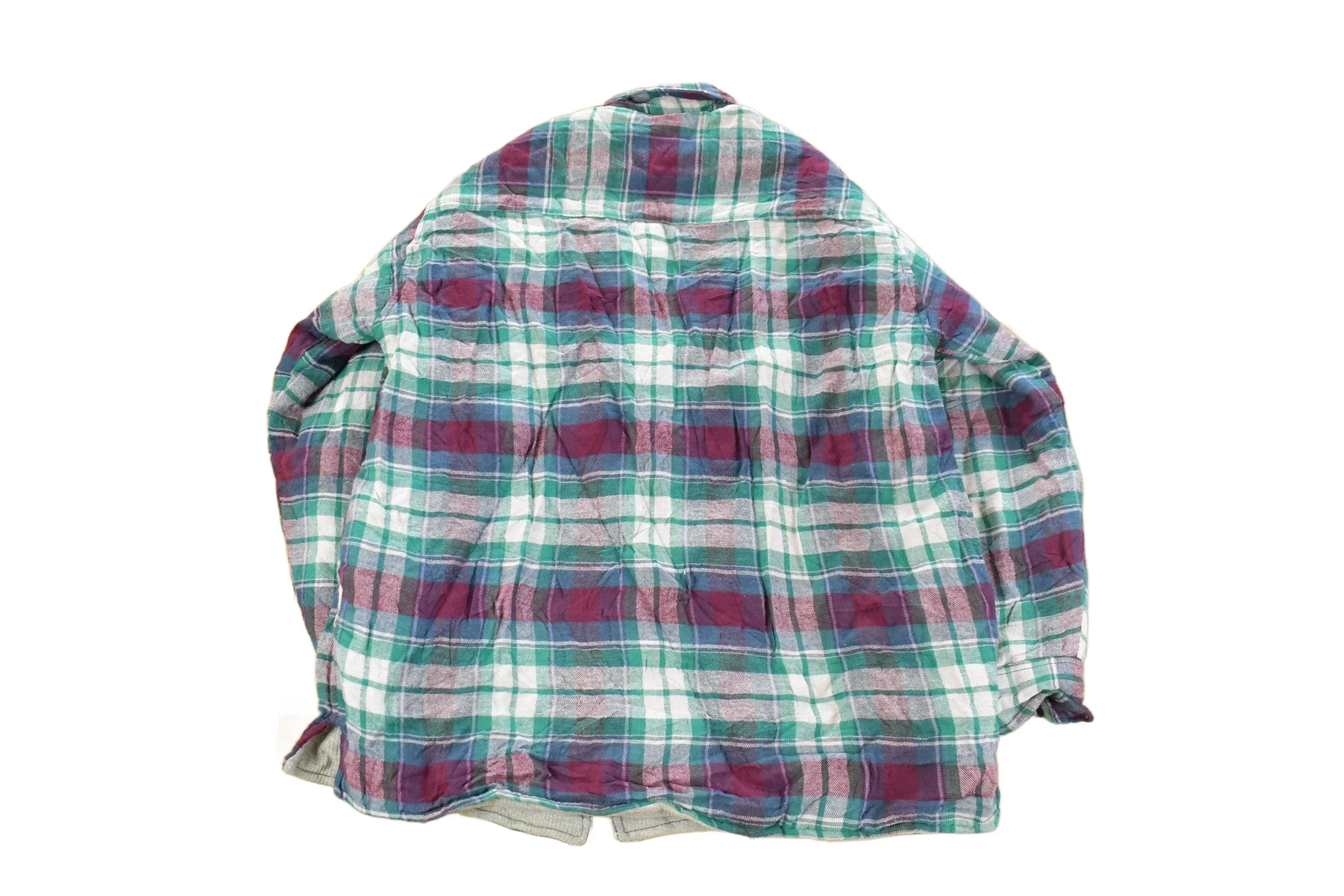 Vintage 1980s Northpoint Insulated Flannel Jacket Men's Large - Image 3
