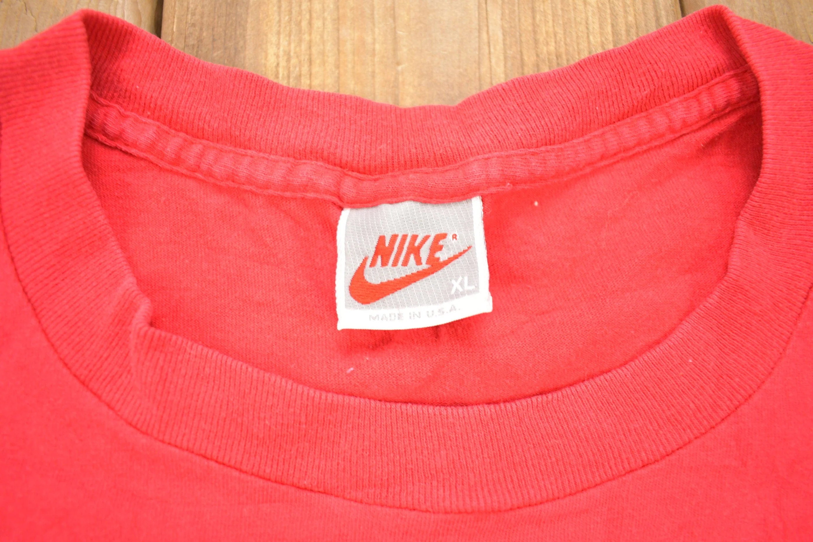 Vintage 1980s Ohio State University Buckeyes Collegiate Nike T-Shirt Men's Large - Image 5