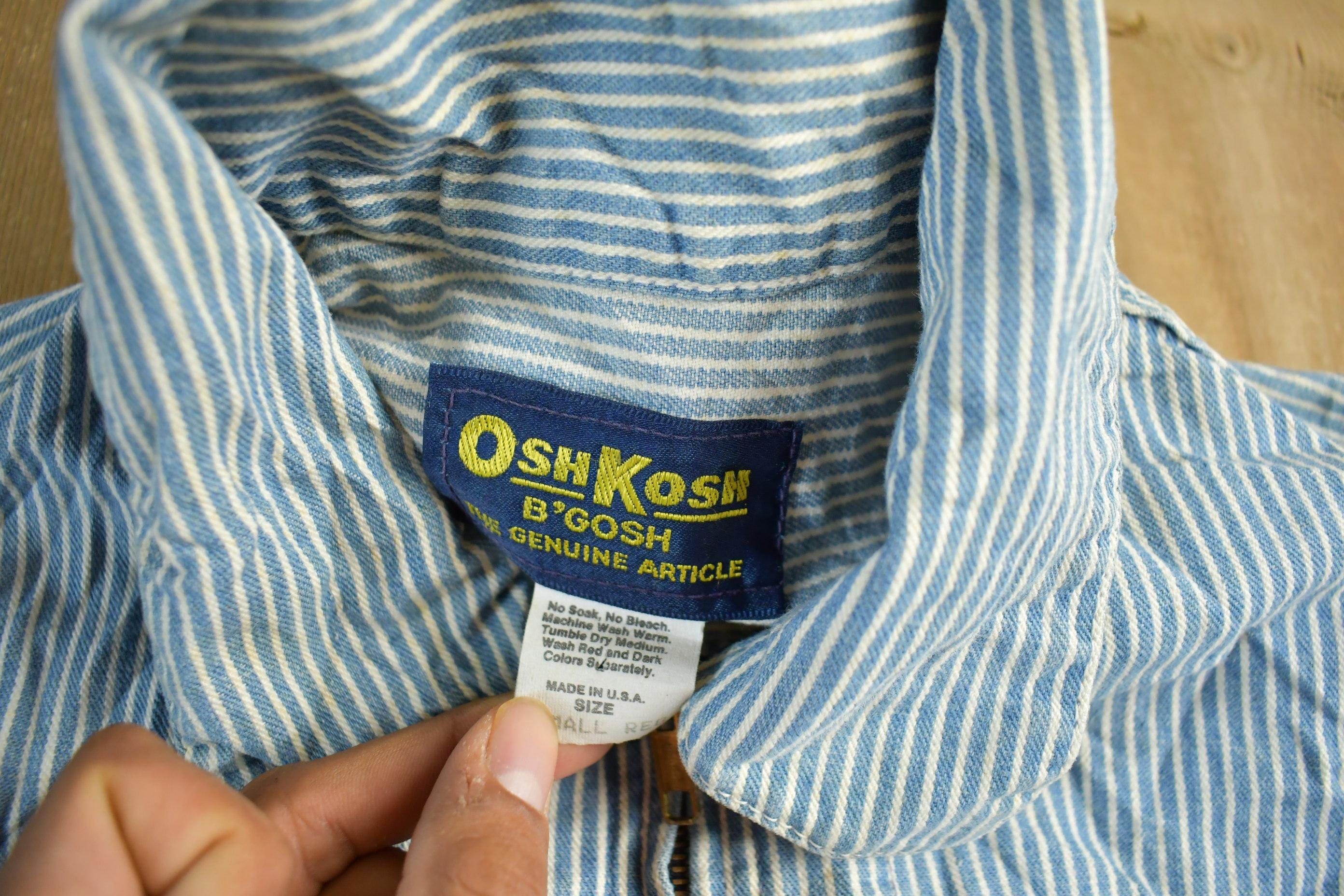 Vintage 1980s Osh Kosh Chore Workers Jacket Men's Small - Image 5