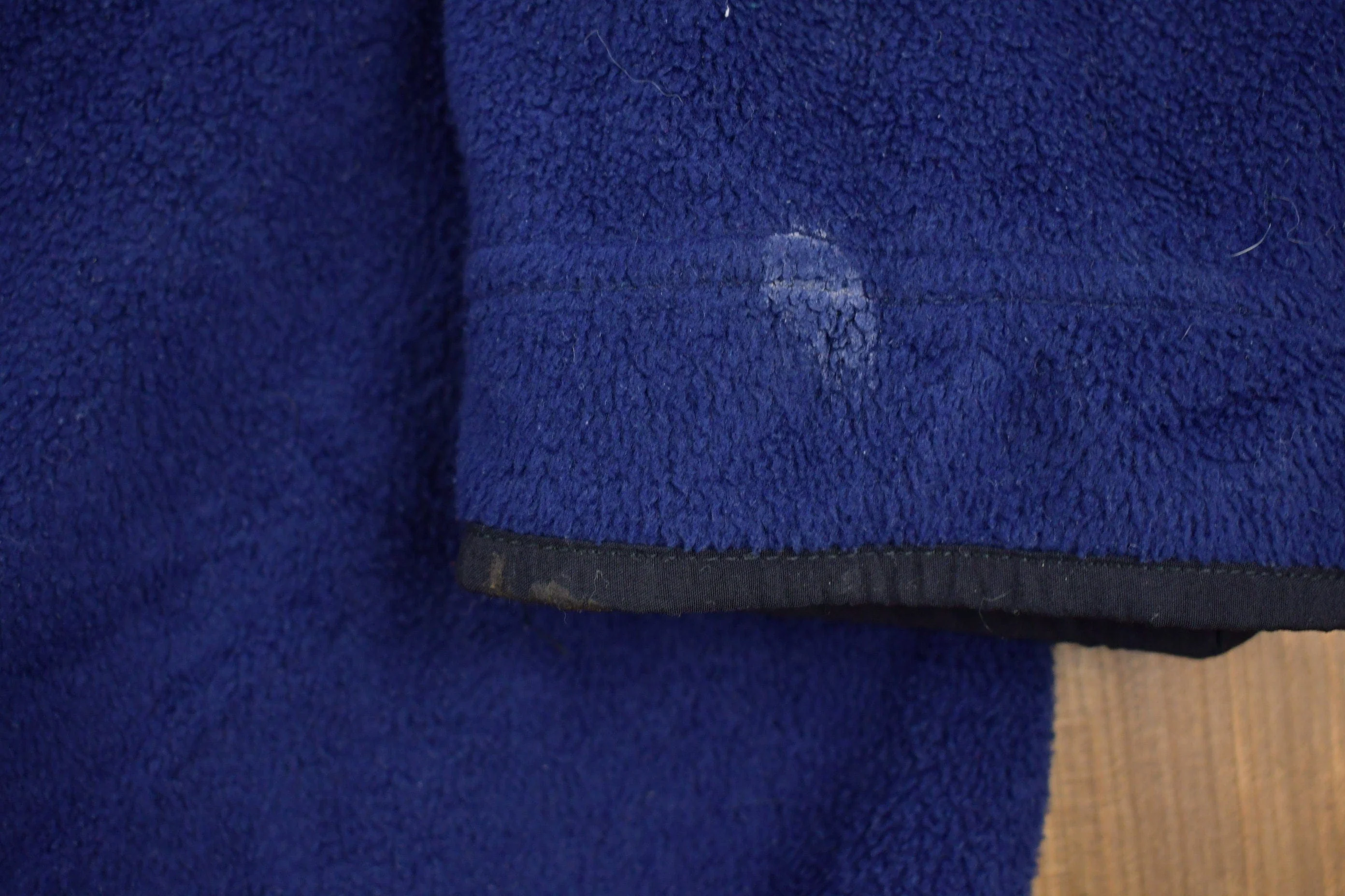 Vintage 1980s Outersport Quarter Zip Fleece Sweater Men's 2XL - Image 3