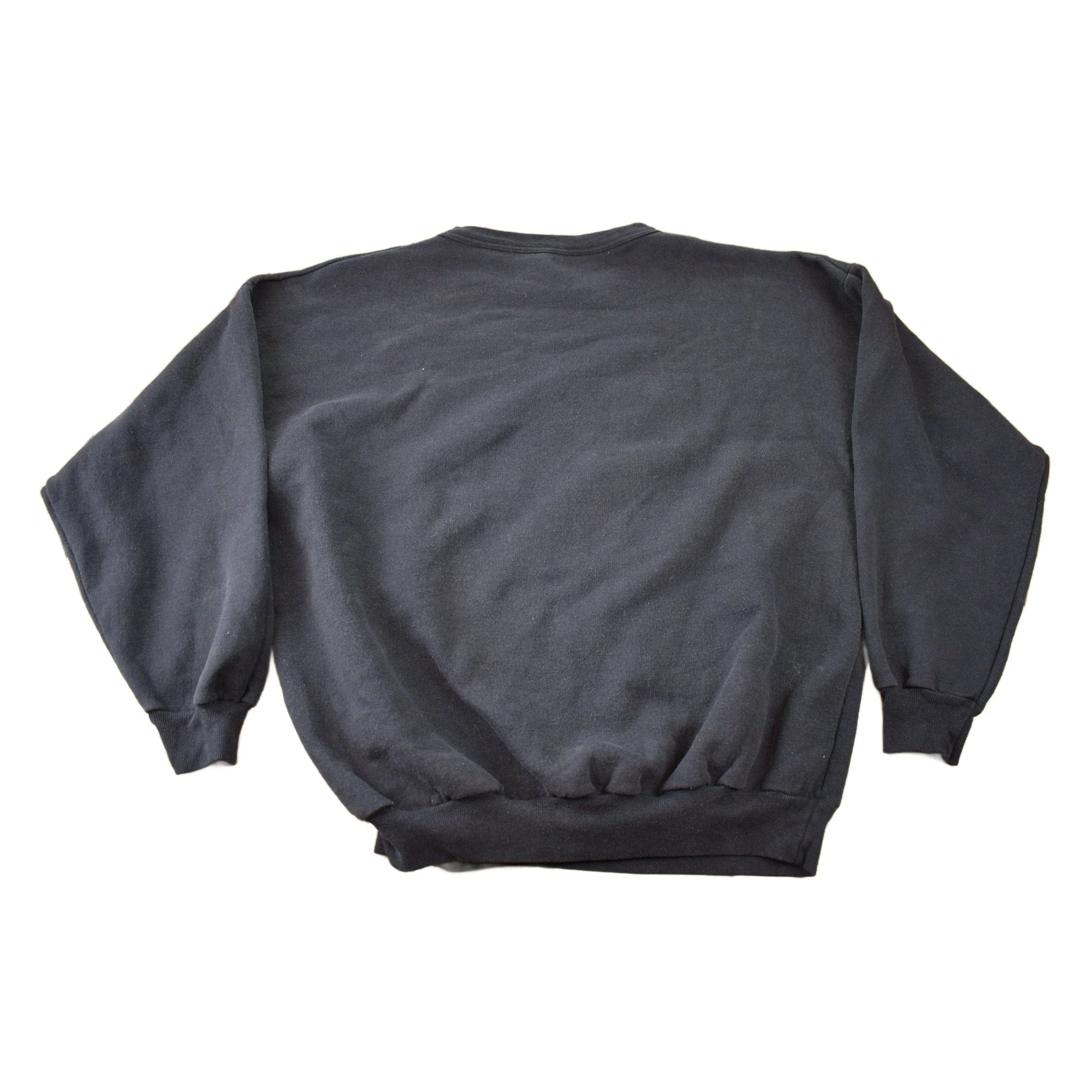 Vintage 1980s Owl Crewneck Sweatshirt Men's Small - Image 2