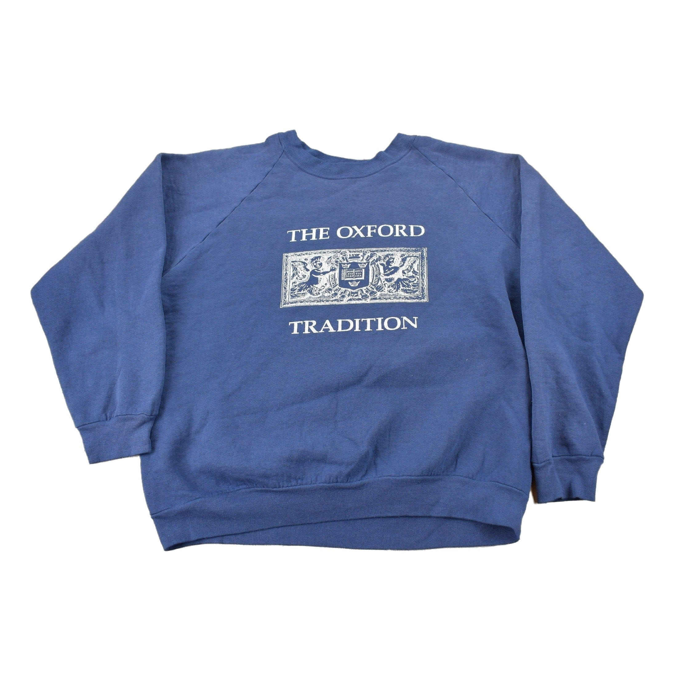 Vintage 1980s Oxford University Collegiate Crewneck Men's M