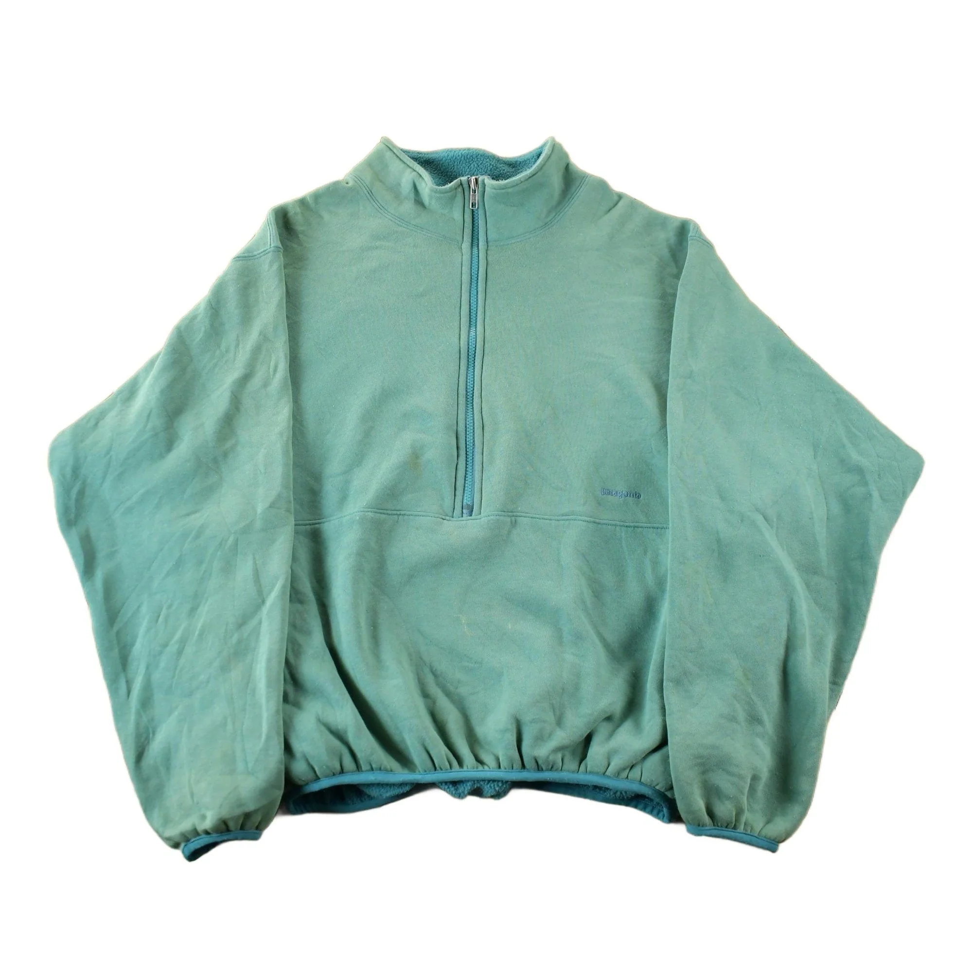Vintage 1980s Patagonia Half Zip Sweatshirt Men's L