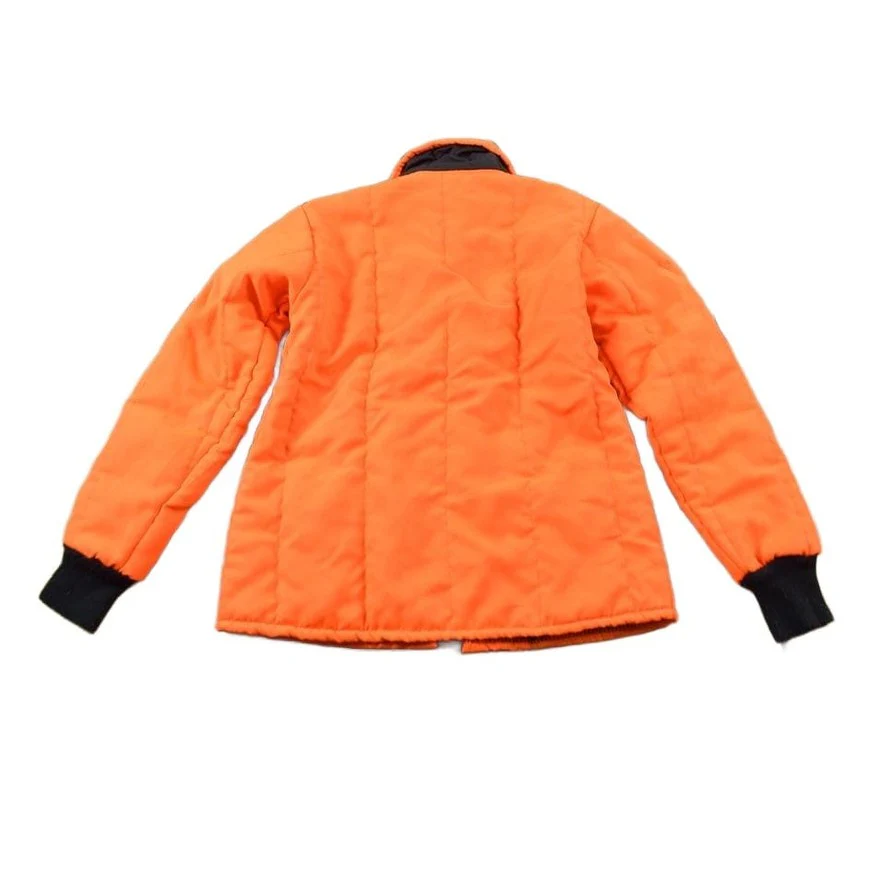 Vintage 1980s Patriot Industries Orange Hi Vis Jacket Men's M - Image 2