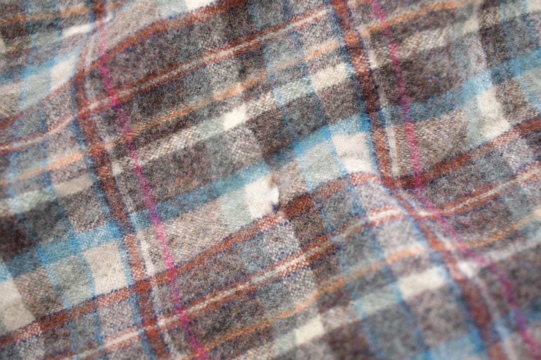 Vintage 1980s Pendleton Wool High Grade Western Wear Flannel Shirt Men's Large - Image 4