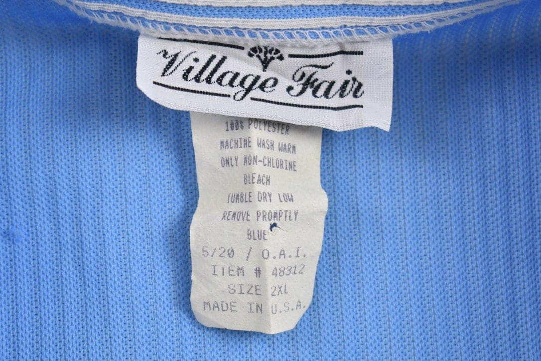 Vintage 1980s Pinstripe Light Jacket Men's XL - Image 6