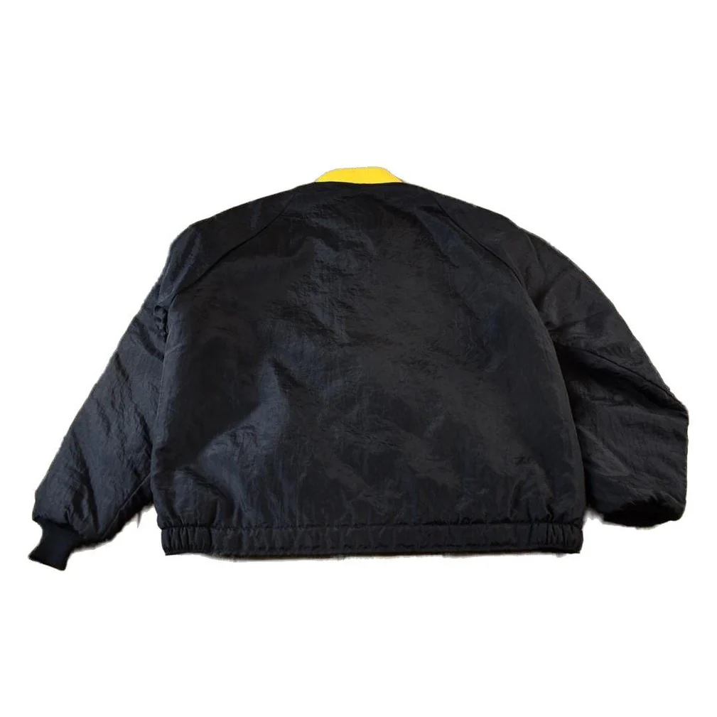 Vintage 1980s Pittsburgh Steelers NFL Starter Windbreaker Jacket Men's Medium - Image 2