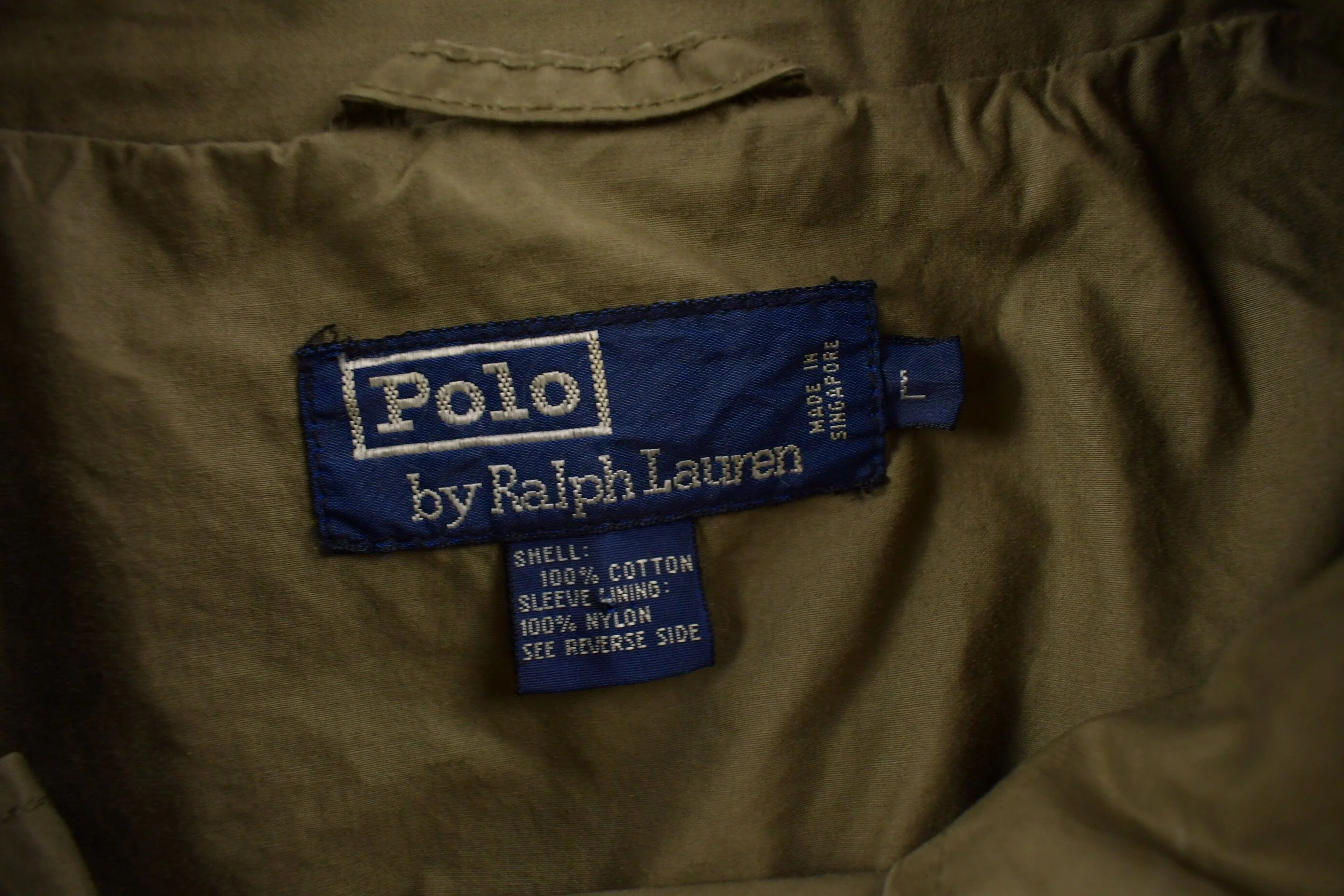 Vintage 1980s Polo Ralph Lauren Trench Coat - Image 5