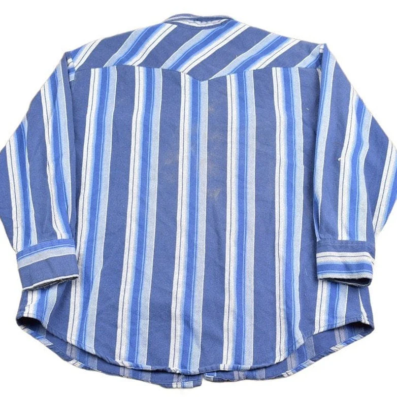 Vintage 1980s Prentiss Outdoors Western Button Up Shirt Men's 2XL - Image 2