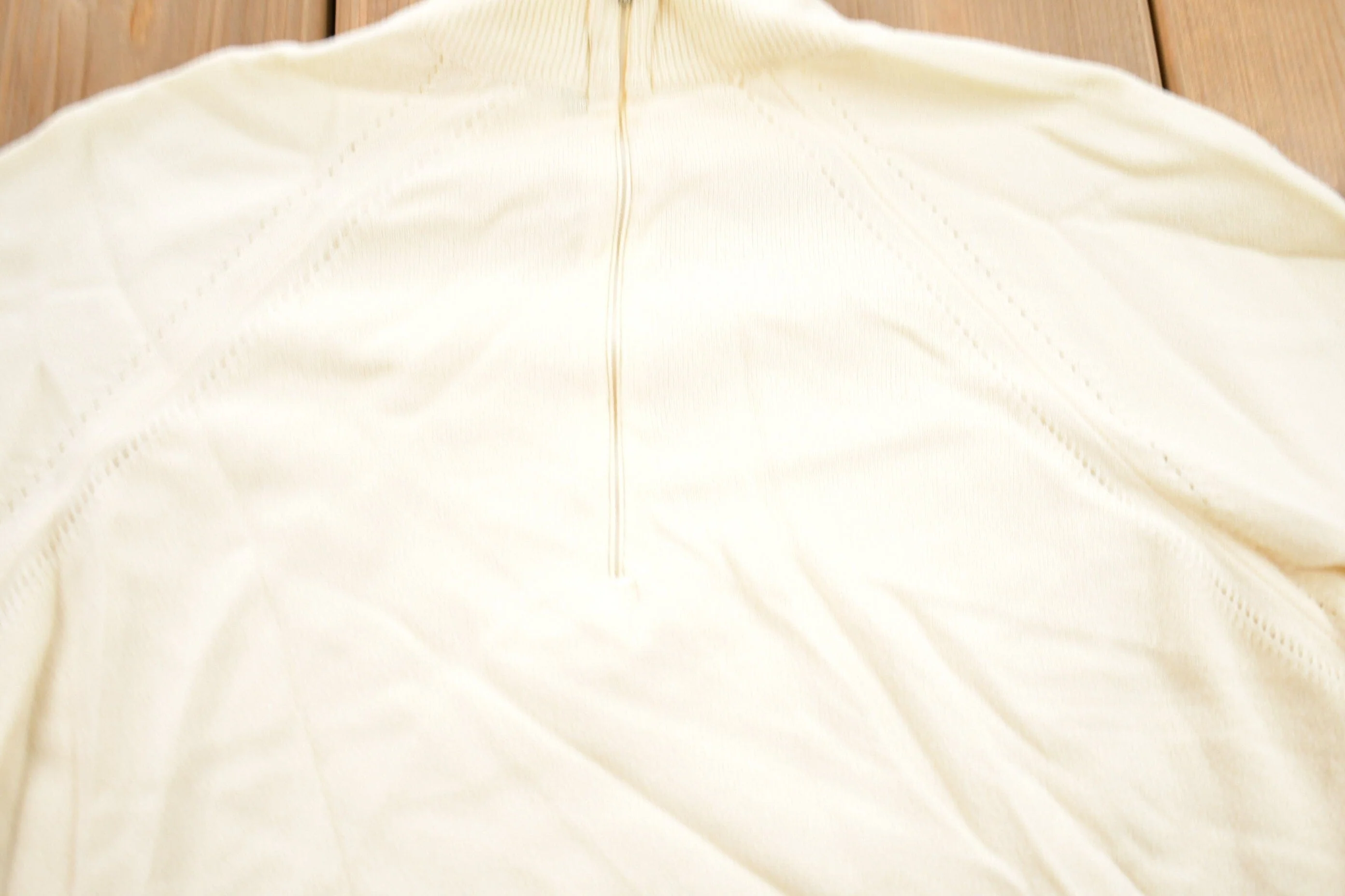 Vintage 1980s Quarter Zip Raglan T-Shirt Men's Small - Image 3