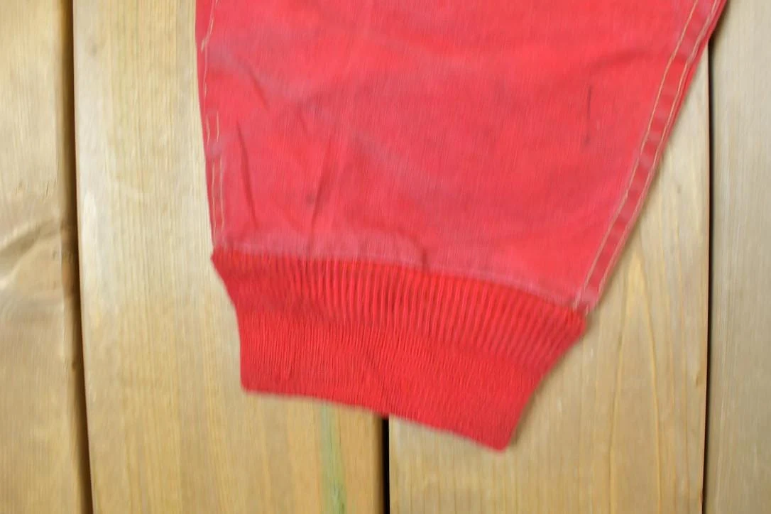 Vintage 1980s Red Work Pants Men's 40 x 26 - Image 4