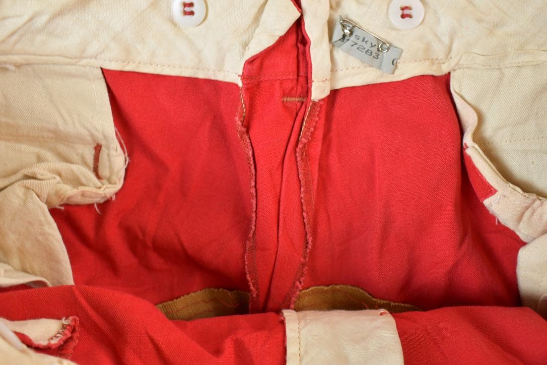 Vintage 1980s Red Work Pants Men's 40 x 26 - Image 5