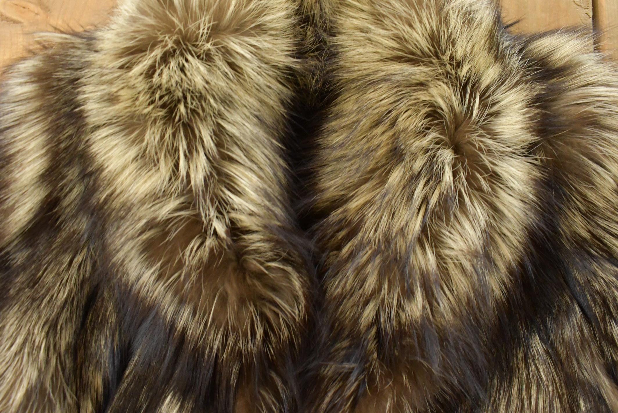 Vintage 1980s Saga Fox Fox Fur Jacket Adult Large Men's Large - Image 4