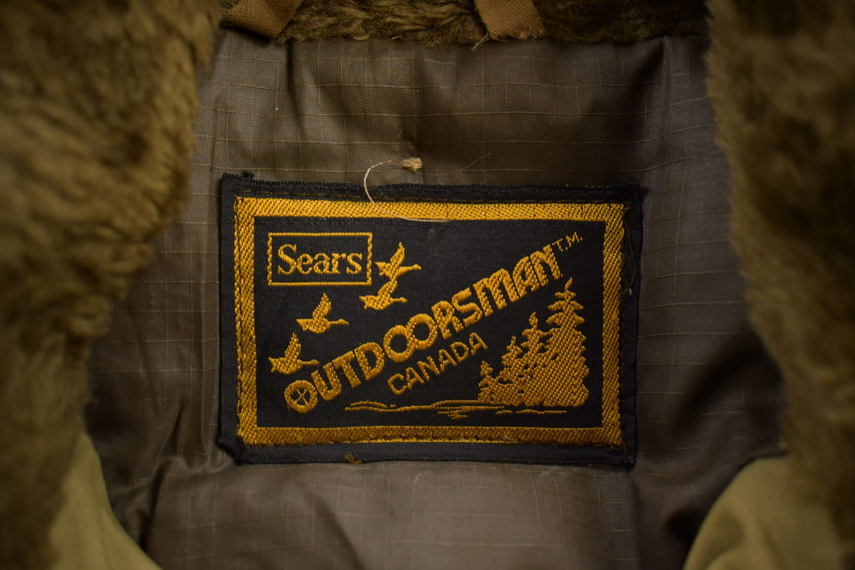 Vintage 1980s Sears Outdoorsman Puffer Jacket Men's Large - Image 5