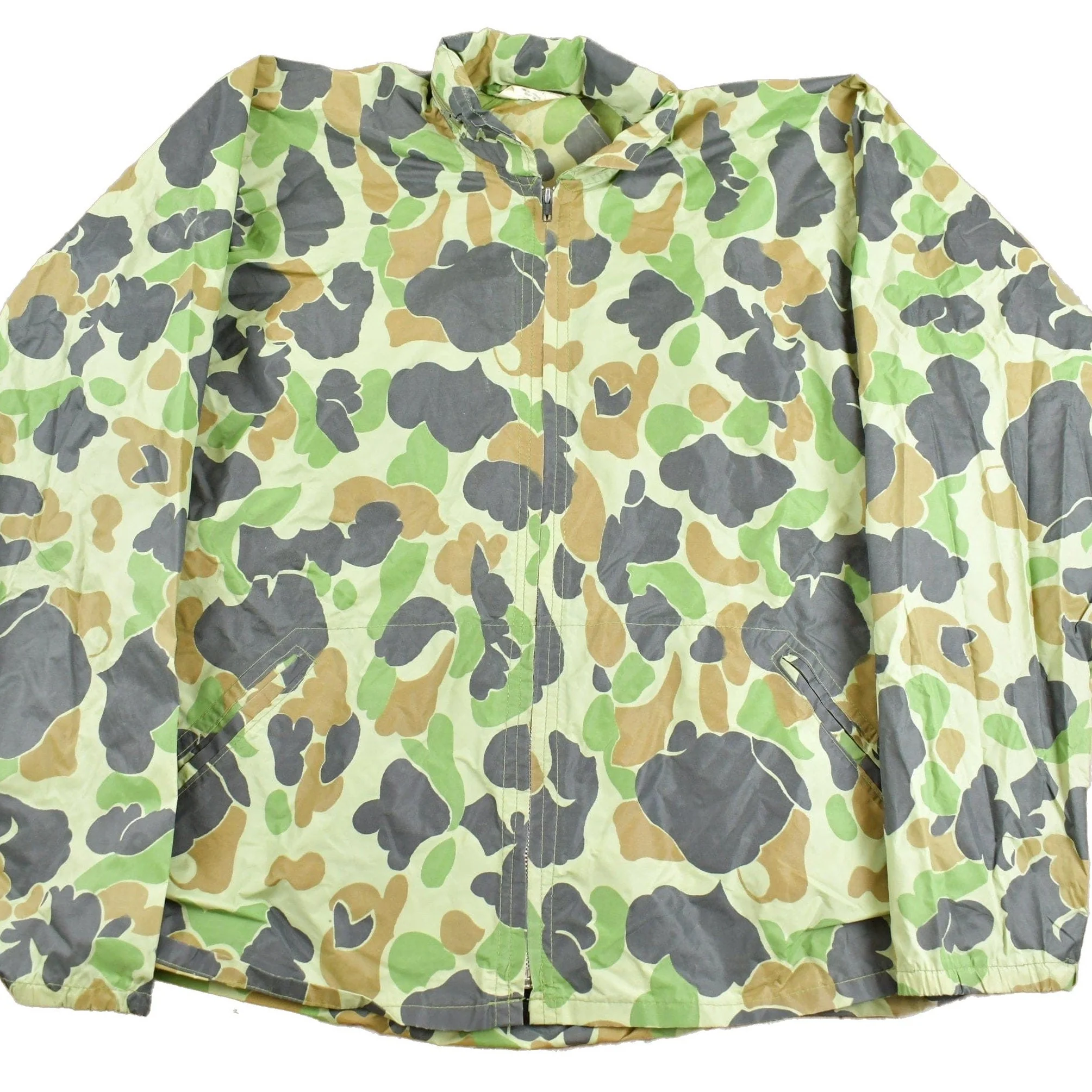 Vintage 1980s Sellers Inc Camo Windbreaker Jacket Men's Large