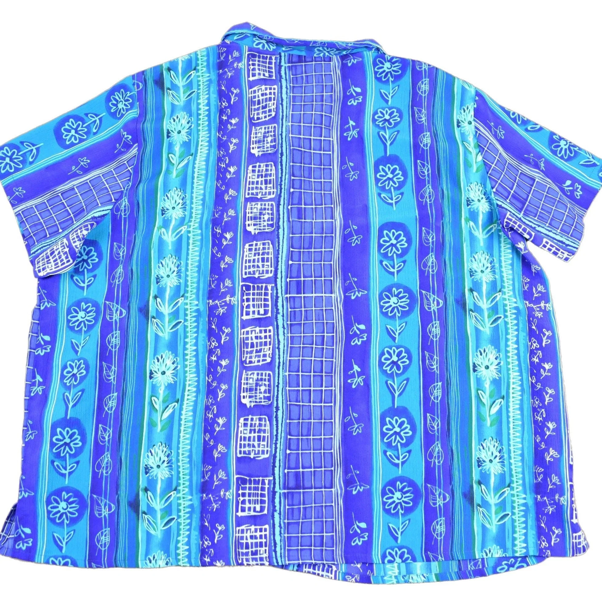 Vintage 1980s Ship n Shore Womens Button Up Shirt Men's XL - Image 2