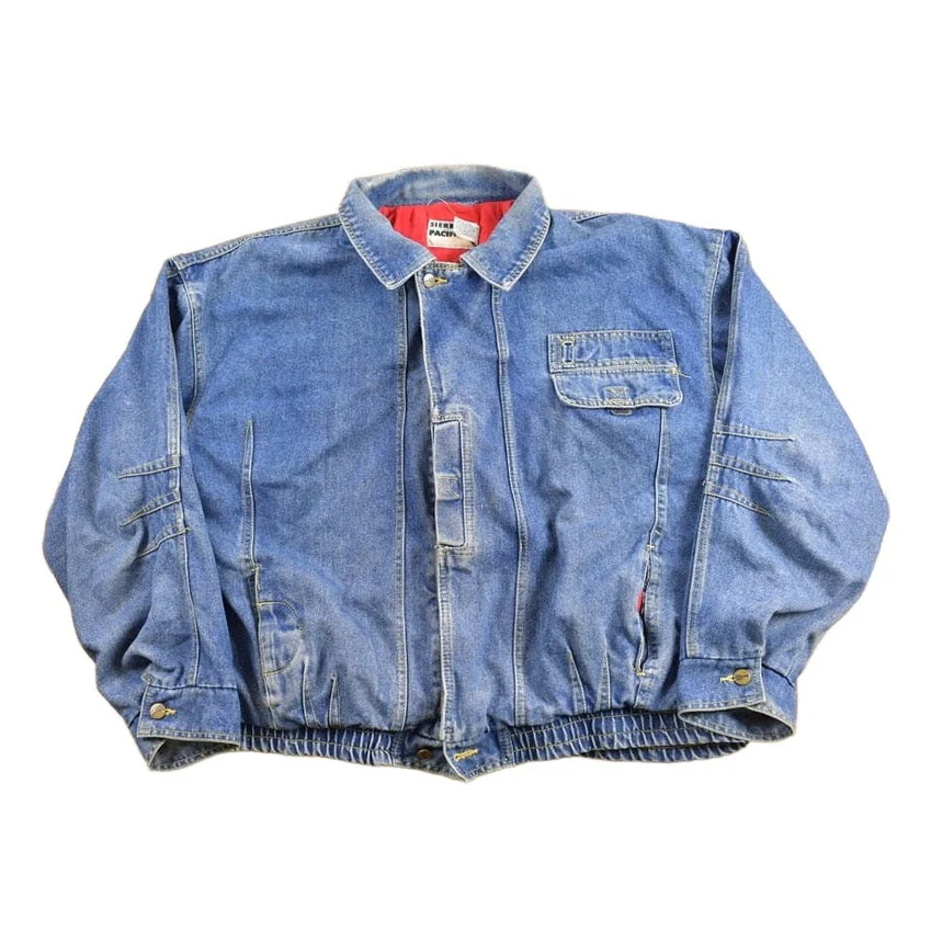 Vintage 1980s Sierra Pacific Denim Jacket Men's XL