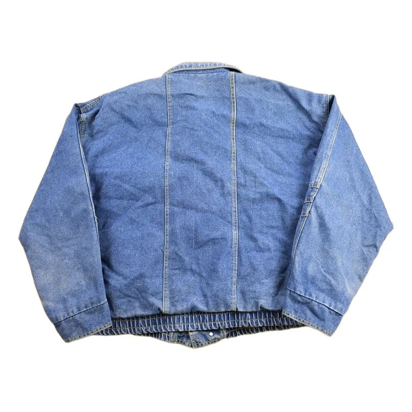 Vintage 1980s Sierra Pacific Denim Jacket Men's XL - Image 2