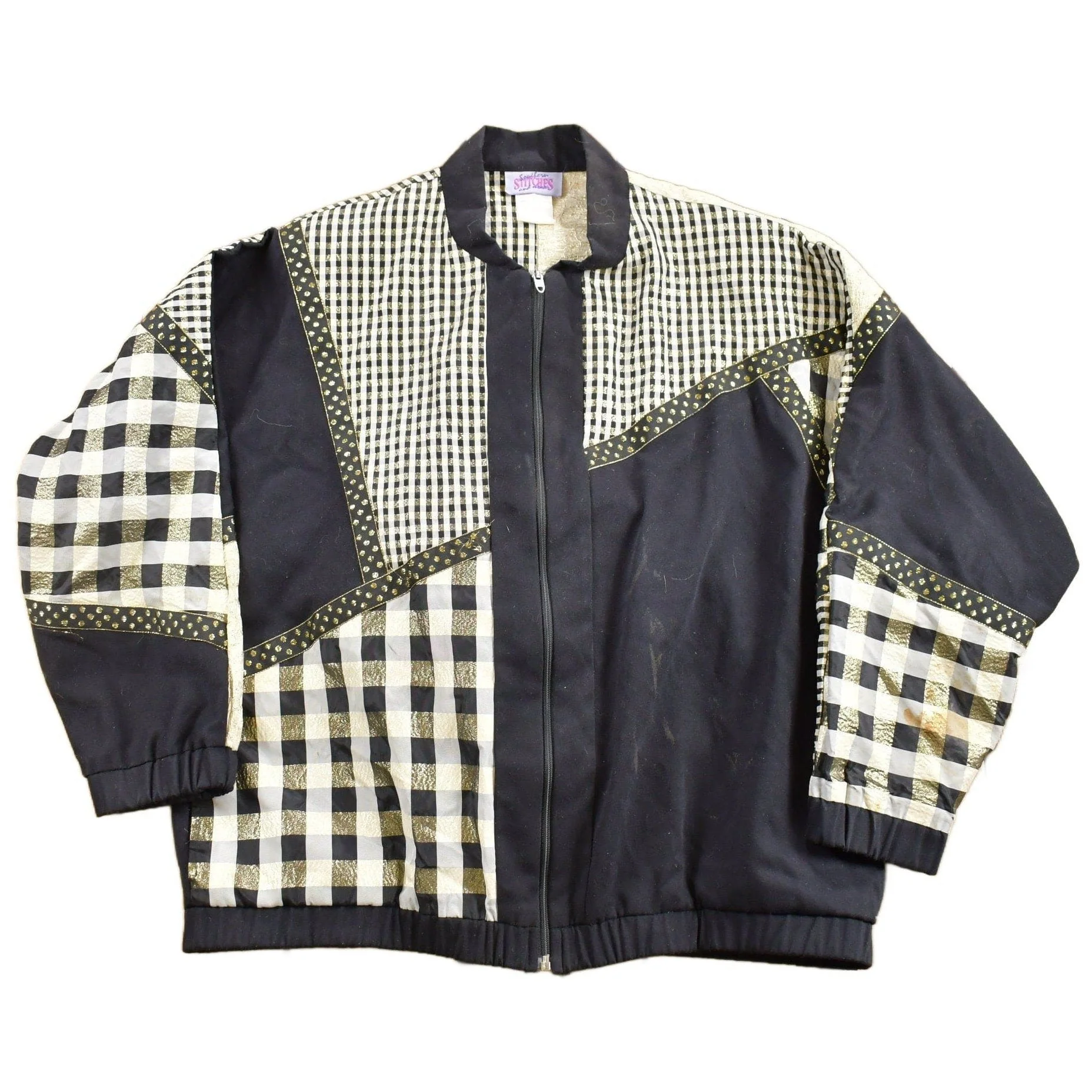 Vintage 1980s Southern Stitches and More Windbreaker Jacket Men's Medium