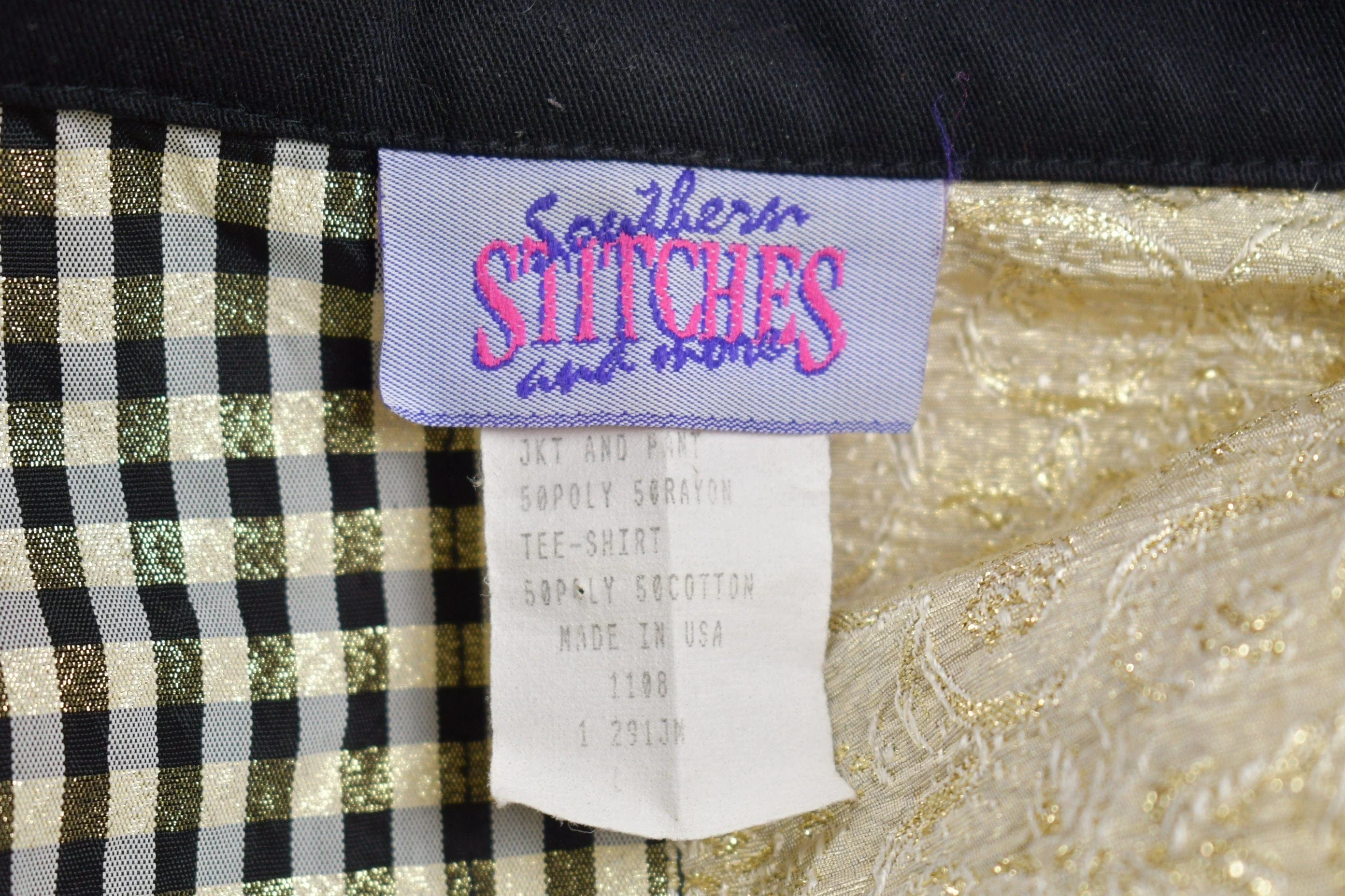 Vintage 1980s Southern Stitches and More Windbreaker Jacket Men's Medium - Image 3