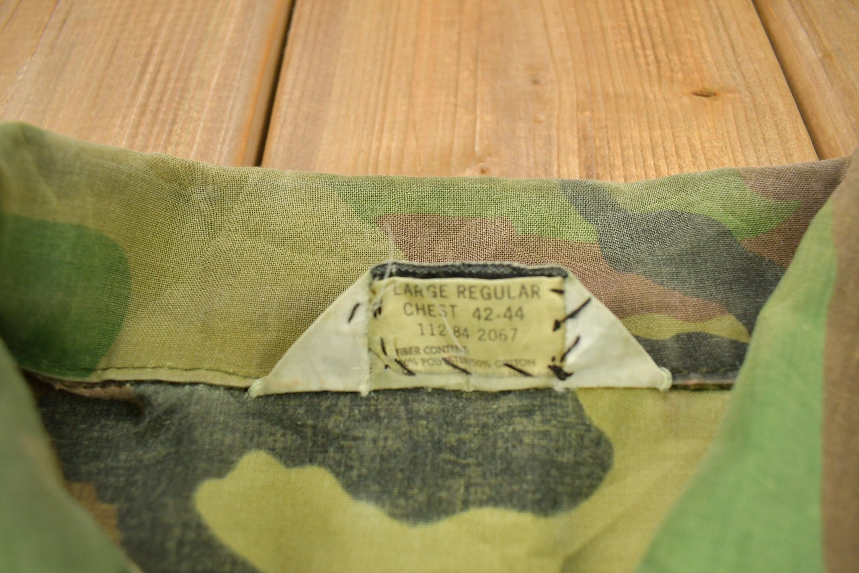 Vintage 1980s Sportsman Selection By Zero Zone Camouflage Button Up Shirt Men's Large - Image 7