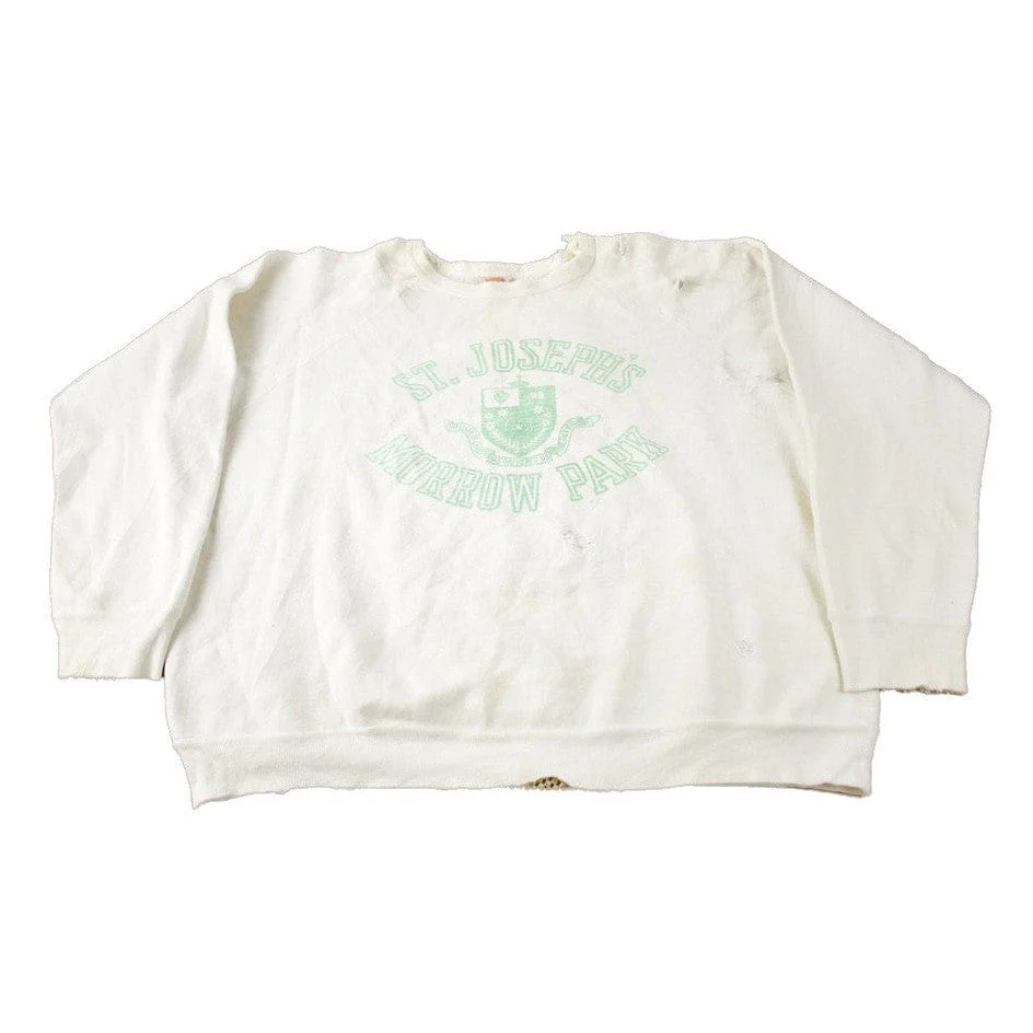 Vintage 1980s St Joseph Morrow Park Collegiate Crewneck Men's L