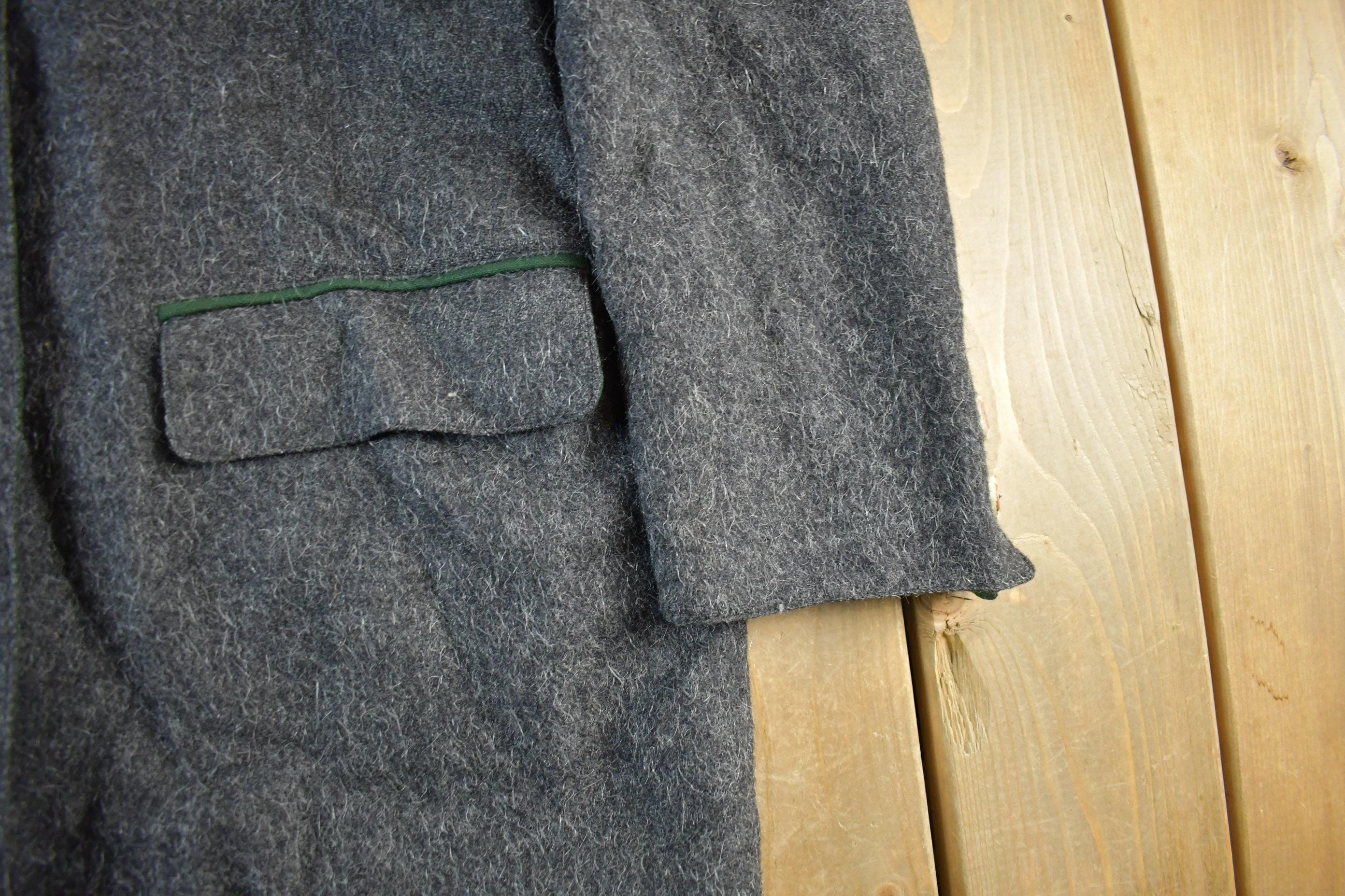 Vintage 1980s Steinbock Button Up Wool Jacket Women's M-L - Image 3