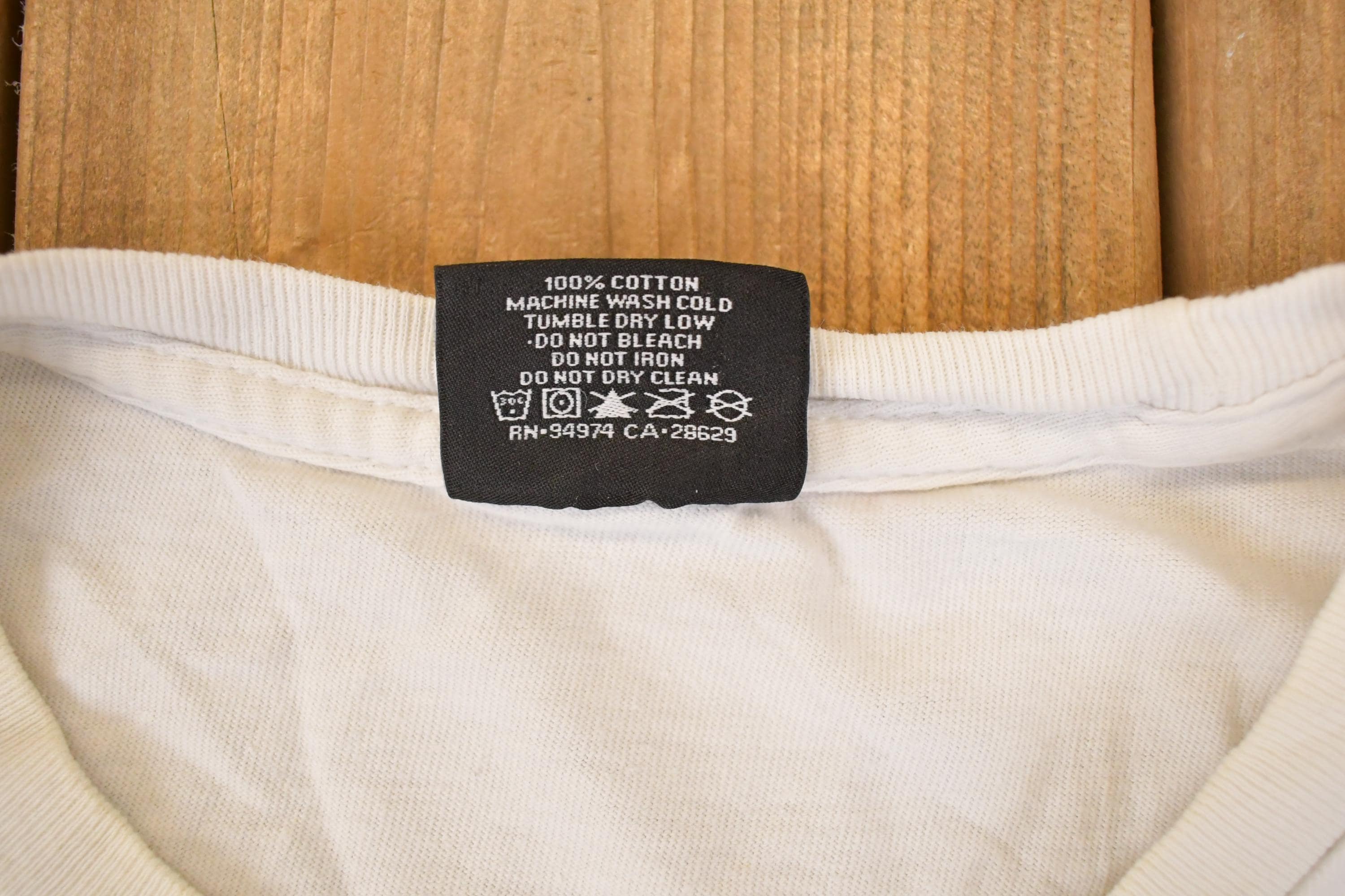 Vintage 1980s Stussy Laguna Beach California Graphic Print Surfing Shirt Men's L - Image 7