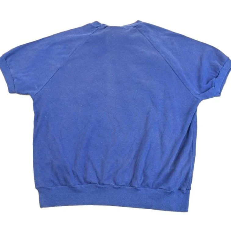 Vintage 1980s Swallow Sequin Short Sleeve Raglan Crewneck Sweatshirt Women's M - Image 2