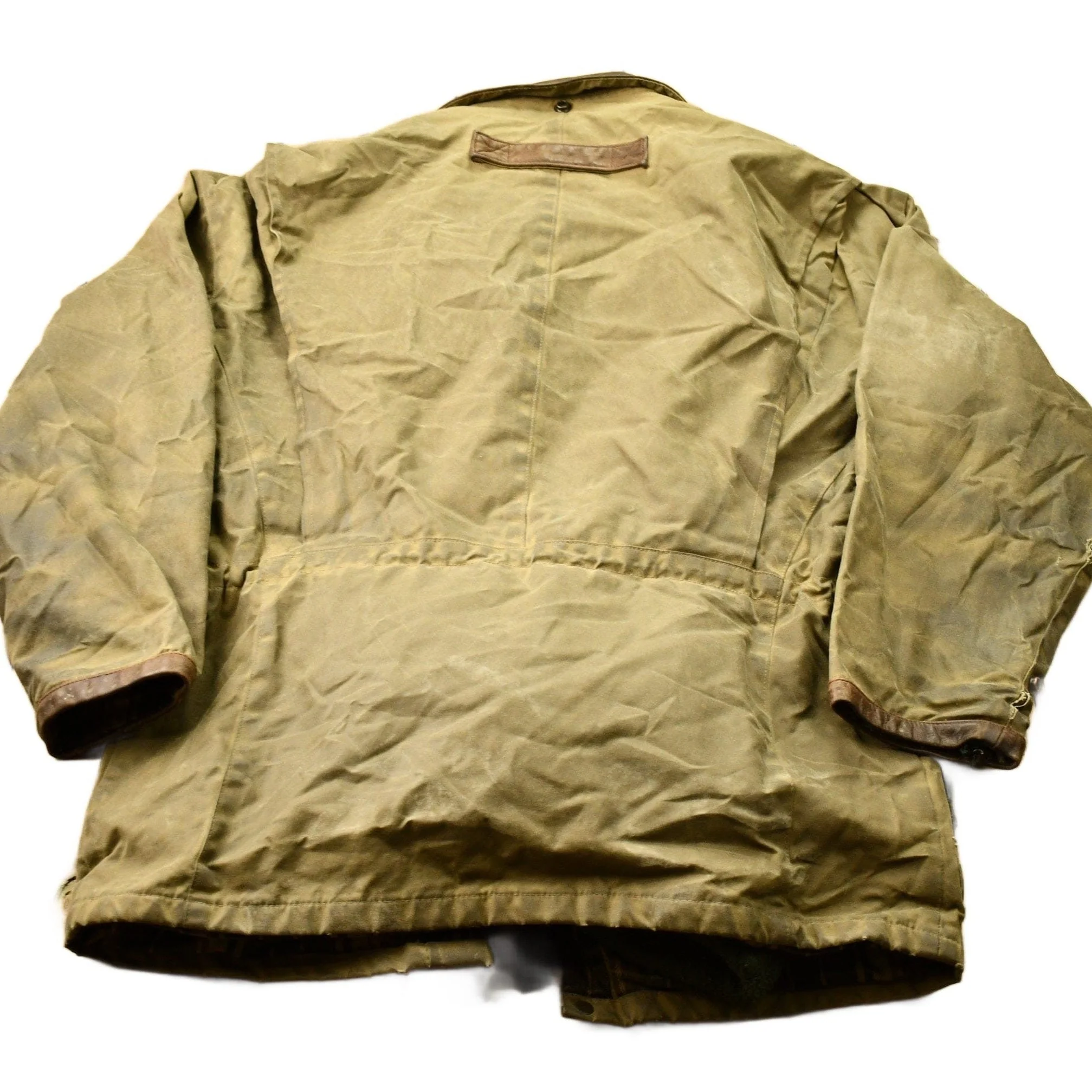 Vintage 1980s The Australia Outback Collection Waxed Leather Jacket Men's Medium - Image 2