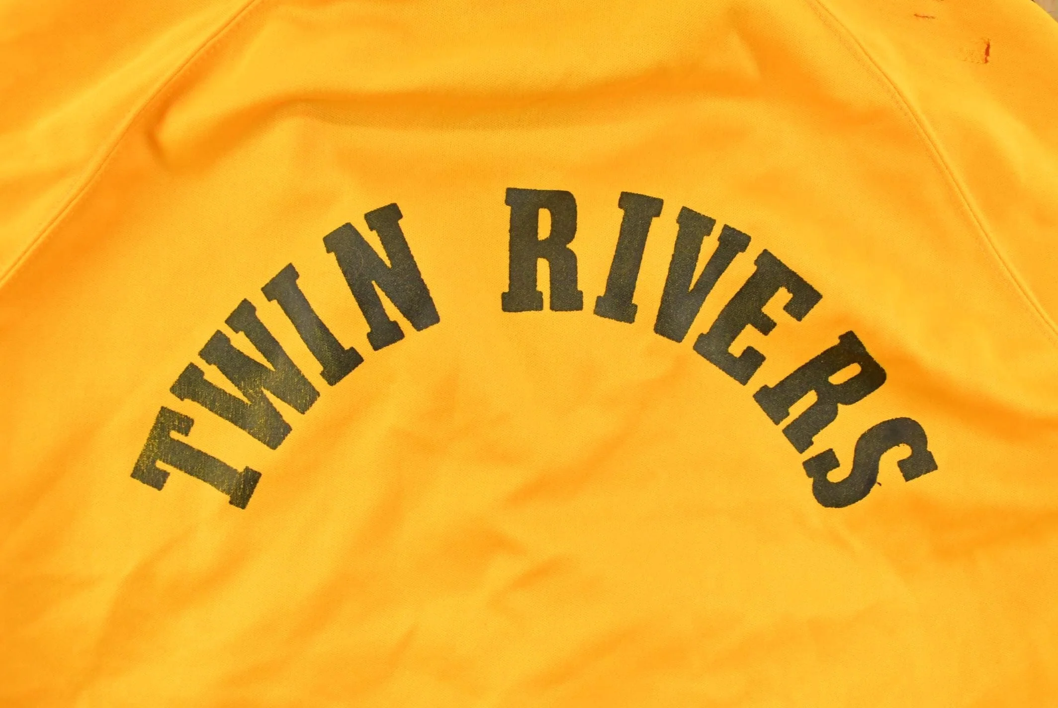 Vintage 1980s Tonix Twin Rivers Baseball Track Jacket Sweatshirt Men's Large - Image 6