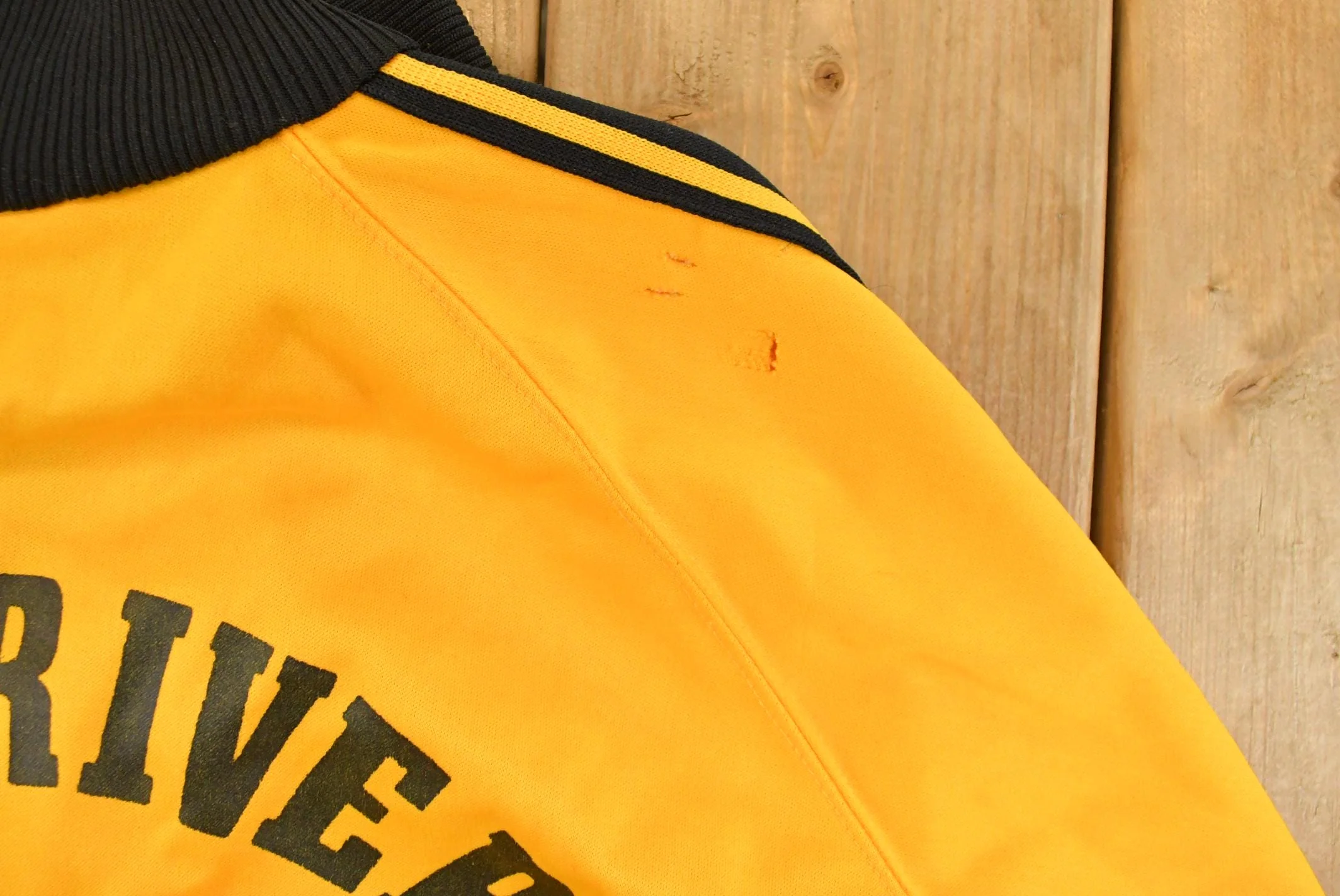 Vintage 1980s Tonix Twin Rivers Baseball Track Jacket Sweatshirt Men's Large - Image 7