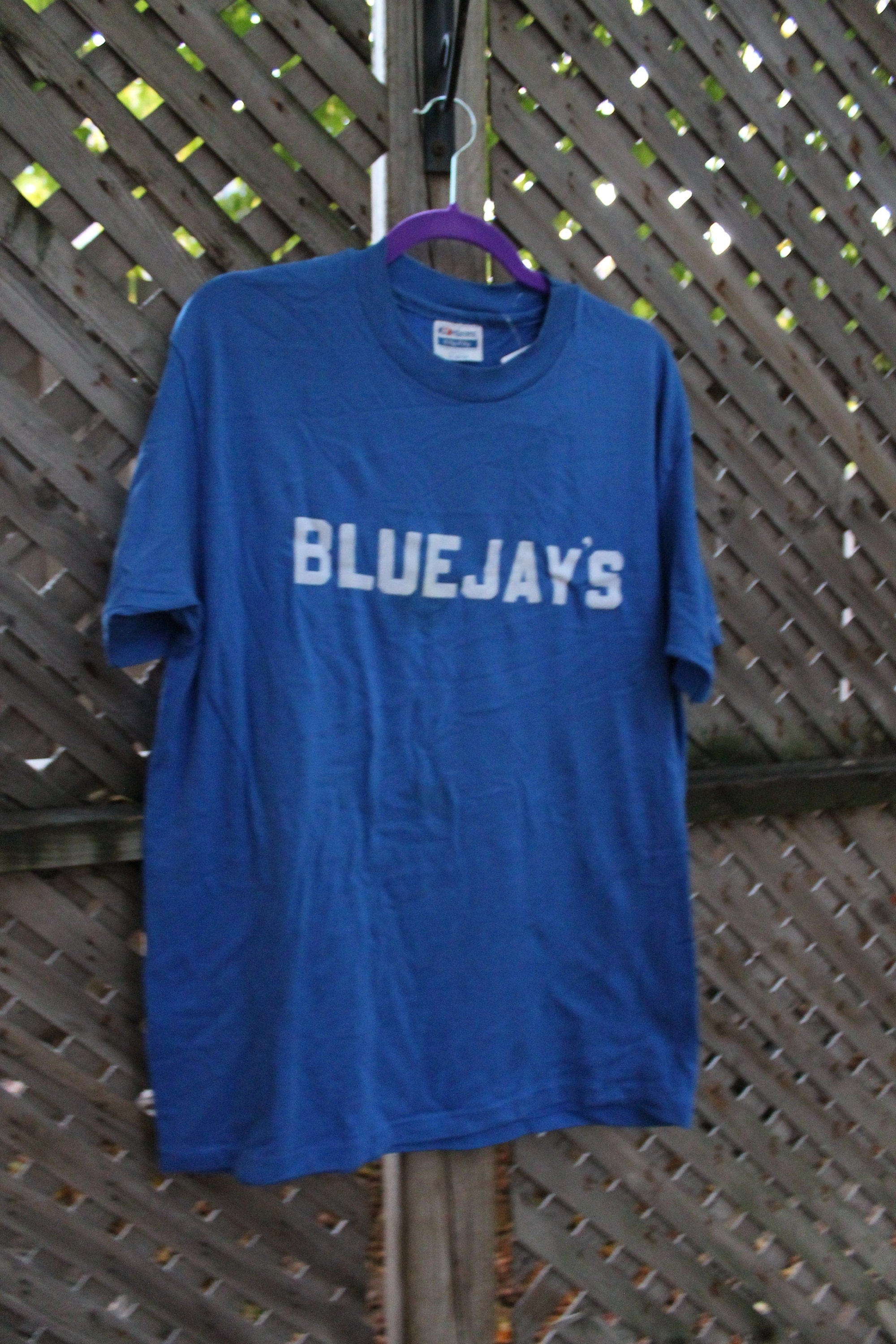 Vintage 1980s Toronto Blue Jays MLB Graphic T-Shirt Men's Large - Image 3