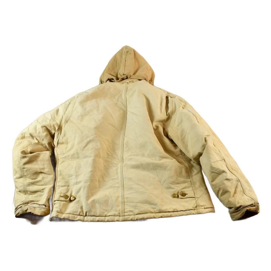 Vintage 1980s Traditional Carhartt Work Coat Men's XL - Image 2