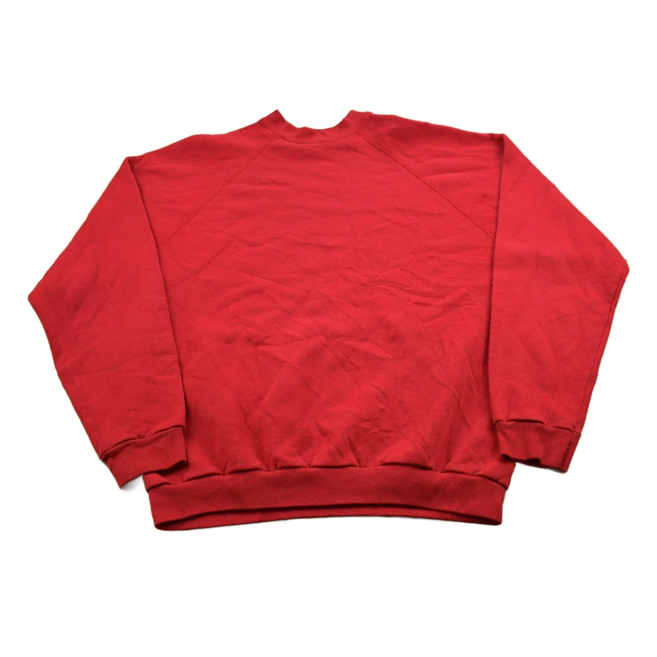 Vintage 1980s Ultra Fleece Raglan Crewneck Sweatshirt Men's Medium
