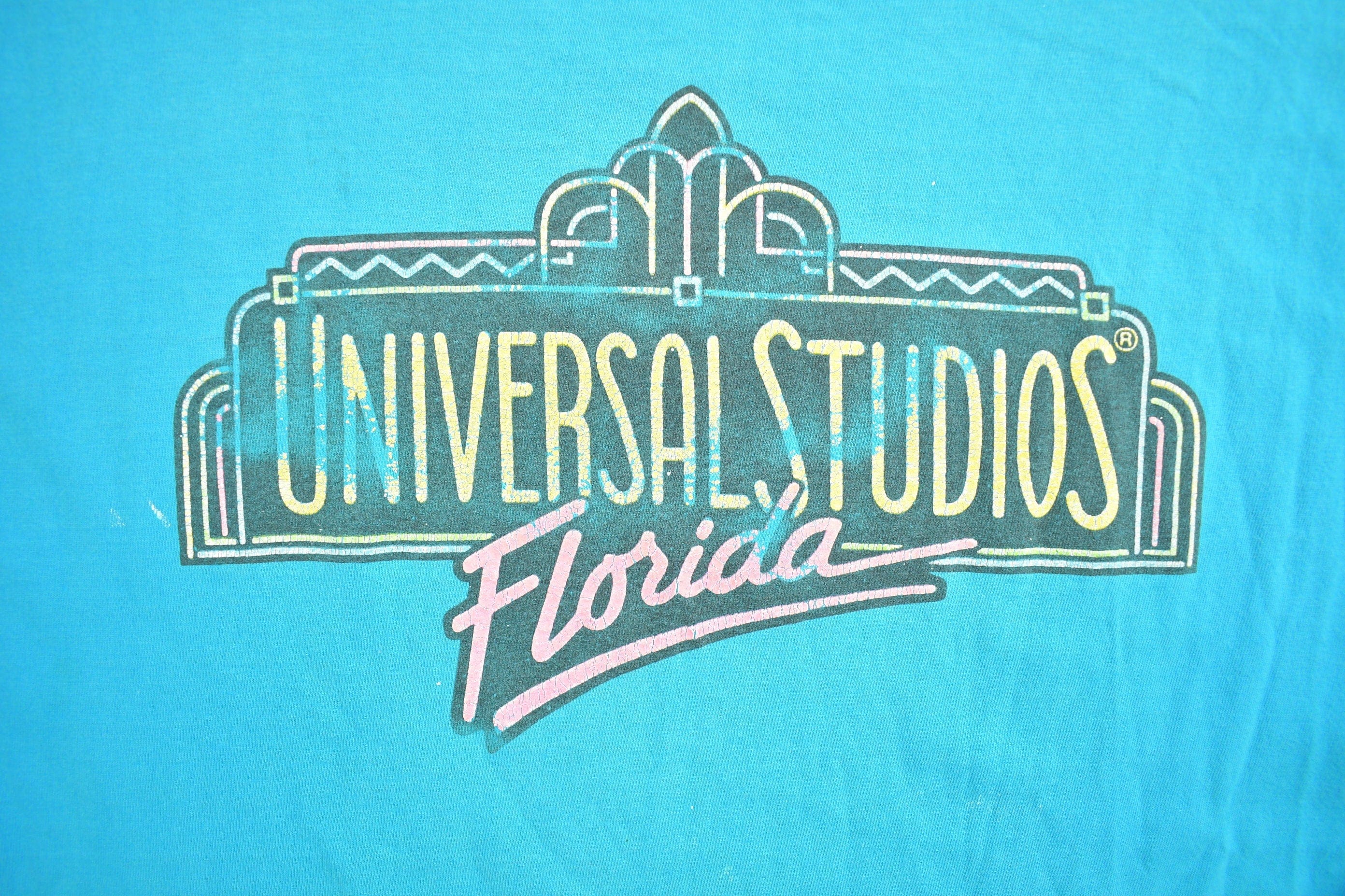 Vintage 1980s Universal Studios Florida Souvenir T Shirt Men's XL - Image 3