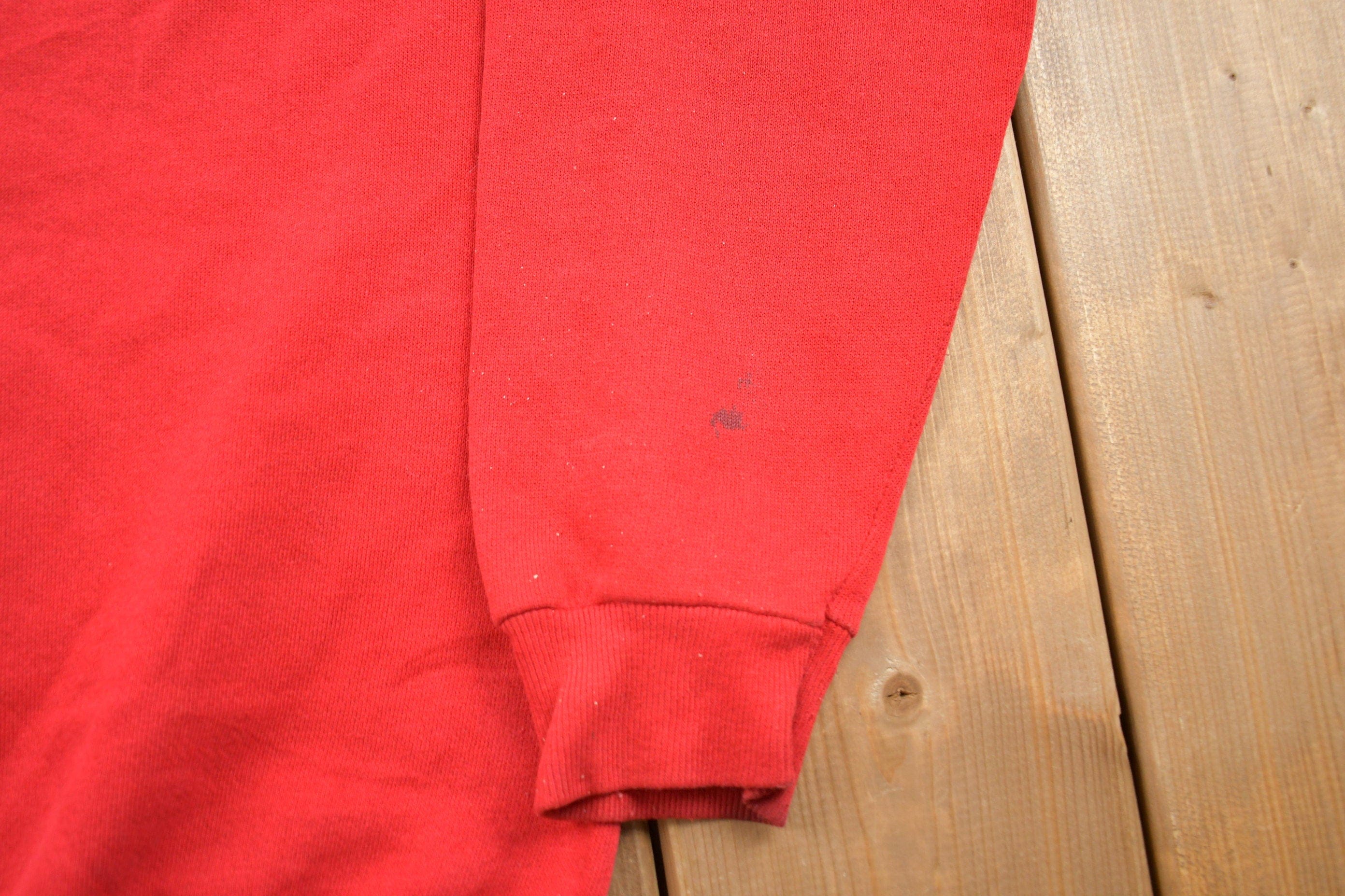 Vintage 1980s University of Georgia Graphic Collegiate Crewneck Men's Large - Image 5