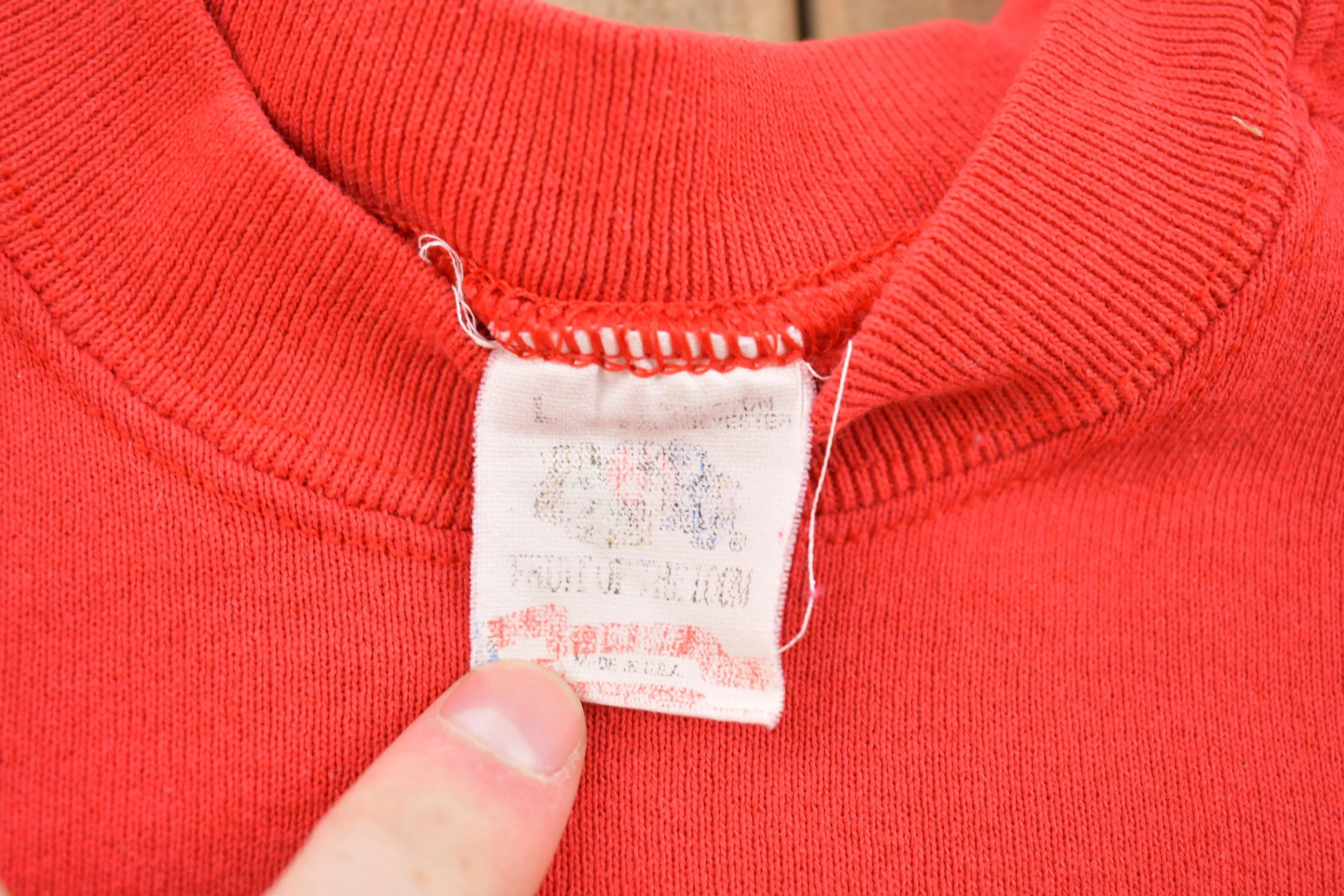Vintage 1980s University of Ohio State Buckeyes Graphic Collegiate Crewneck Men's M - Image 4