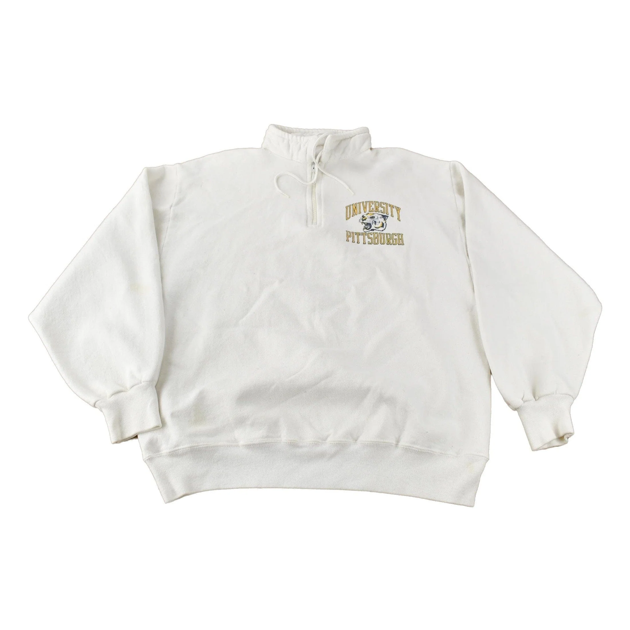 Vintage 1980s University Of Pittsburgh Collegiate Sweater Men's S