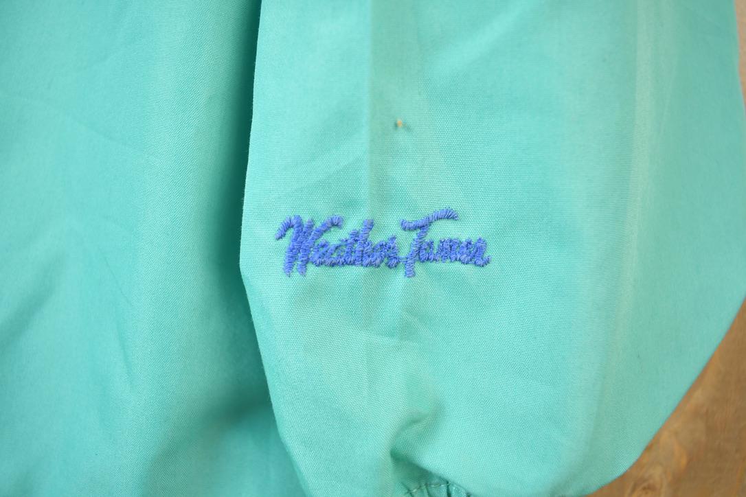 Vintage 1980s Weather Tamer Bright Striped Windbreaker - Image 5