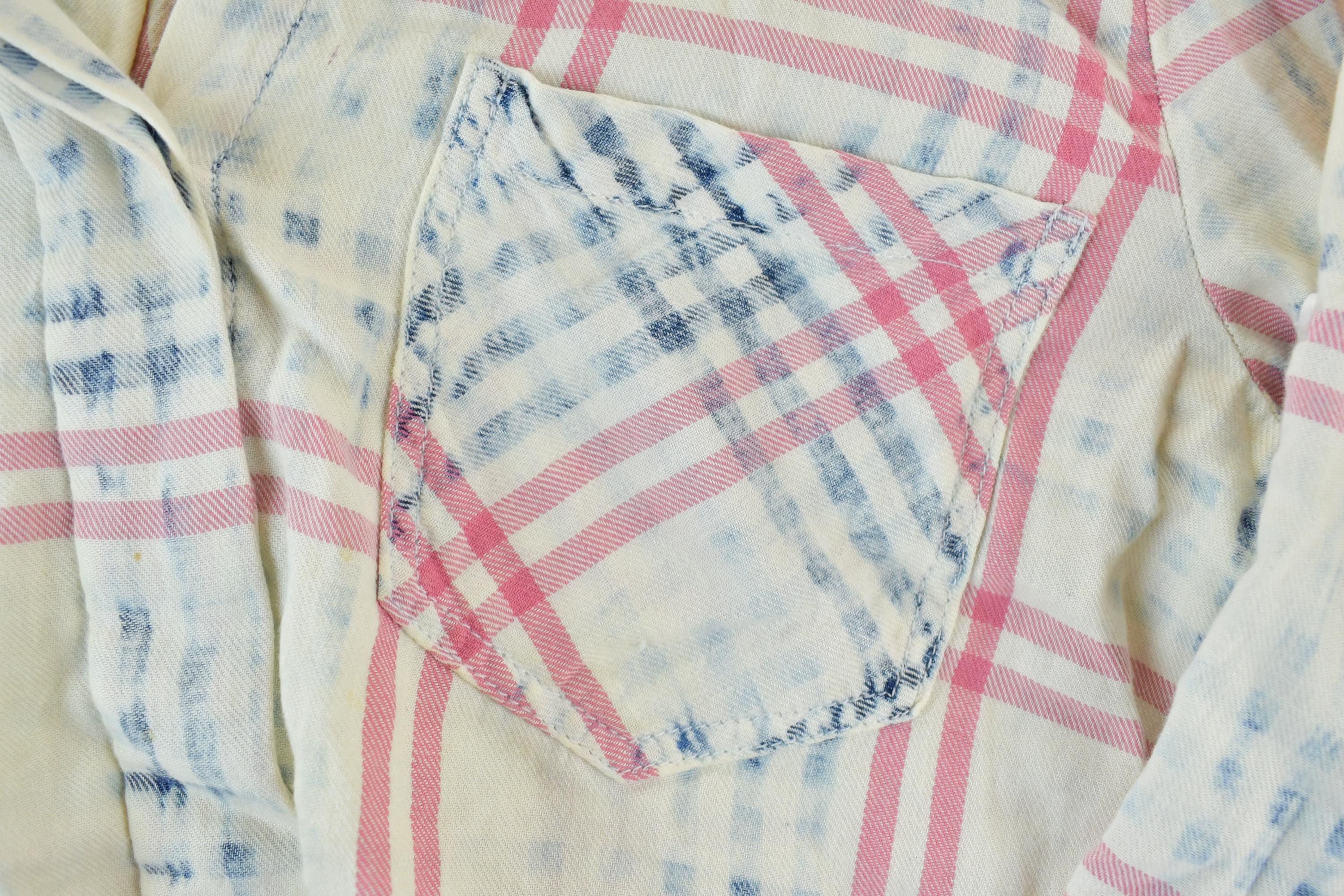 Vintage 1980s Western Button Up Shirt Men's Large - Image 5
