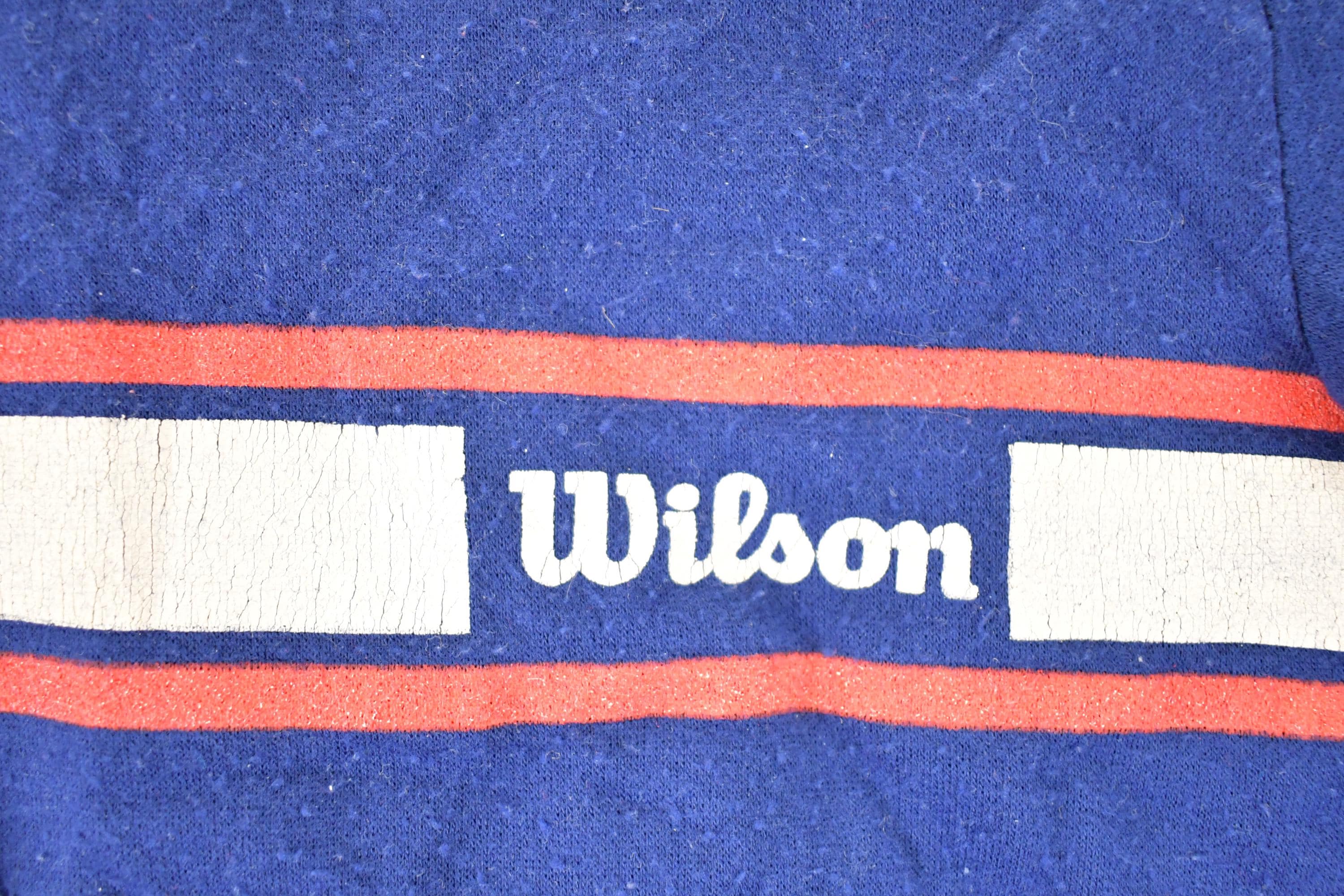 Vintage 1980s Wilson Crewneck Sweatshirt Youth L - Image 3