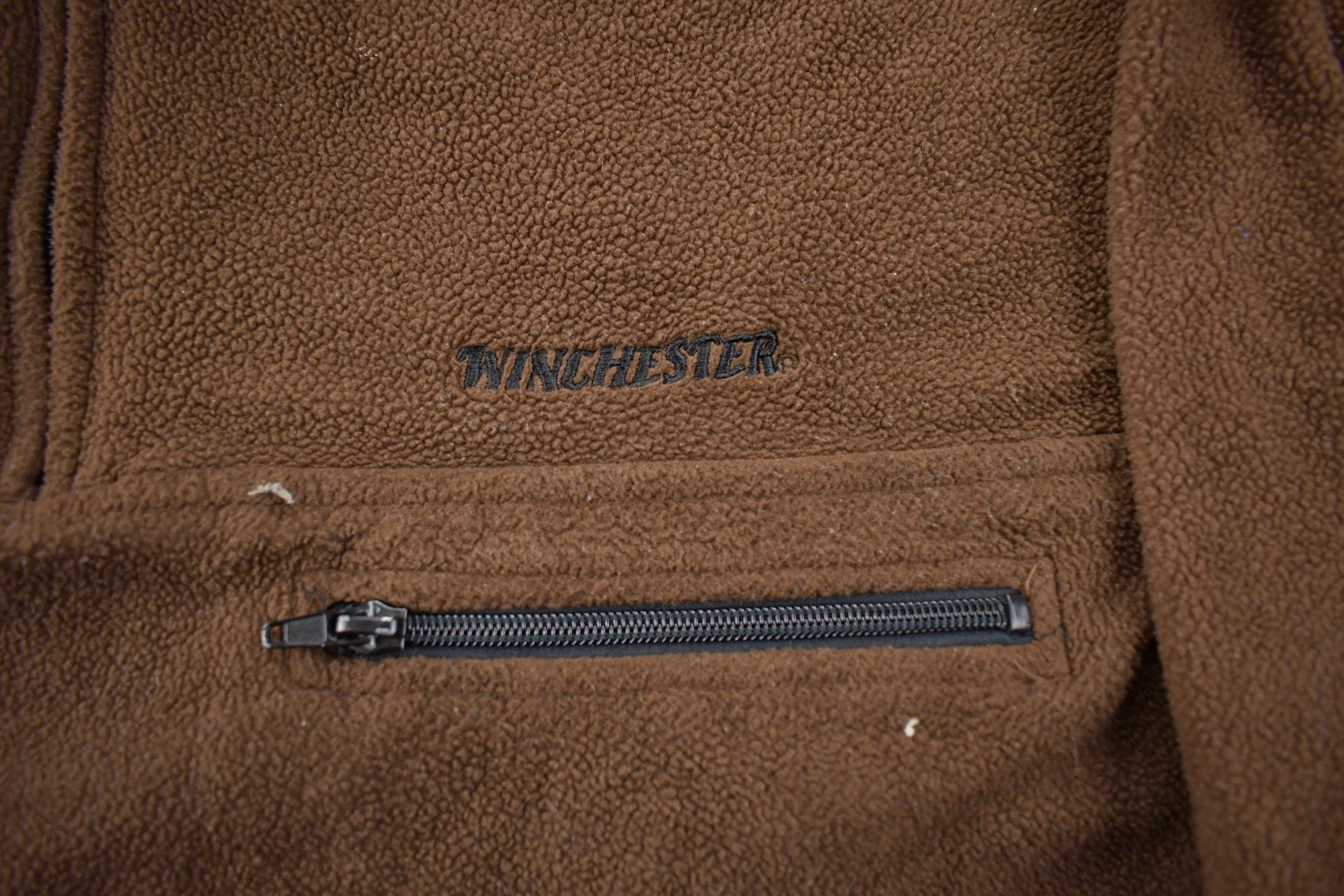 Vintage 1980s Winchester Fleece Sweater Men's Large - Image 3
