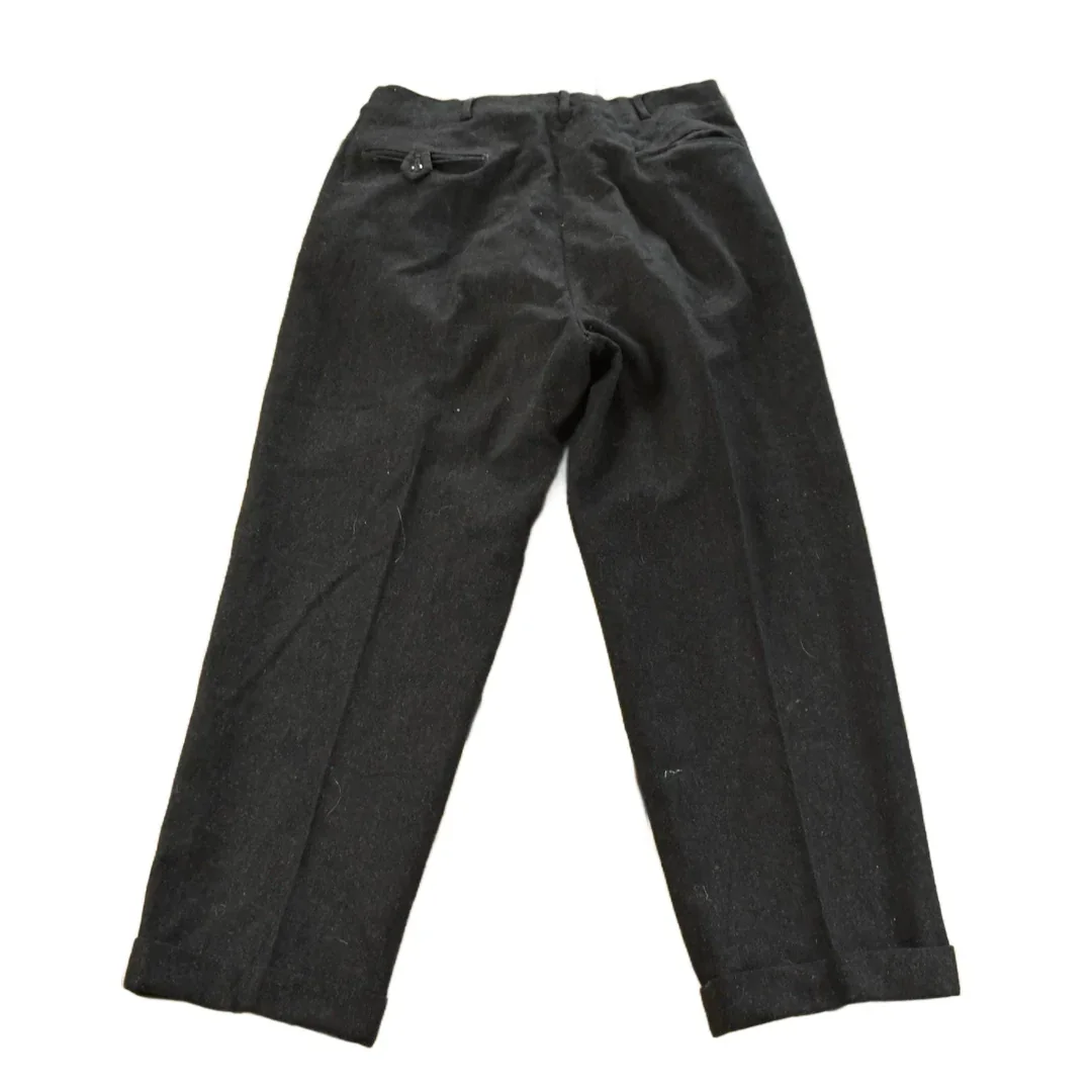 Vintage 1980s Wool Trousers Pants Men's 31 x 26 - Image 2