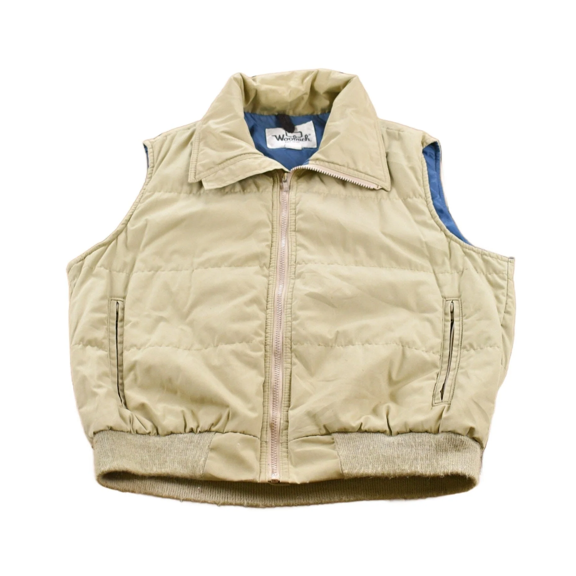 Vintage 1980s Woolrich Puffer Vest Men's Large