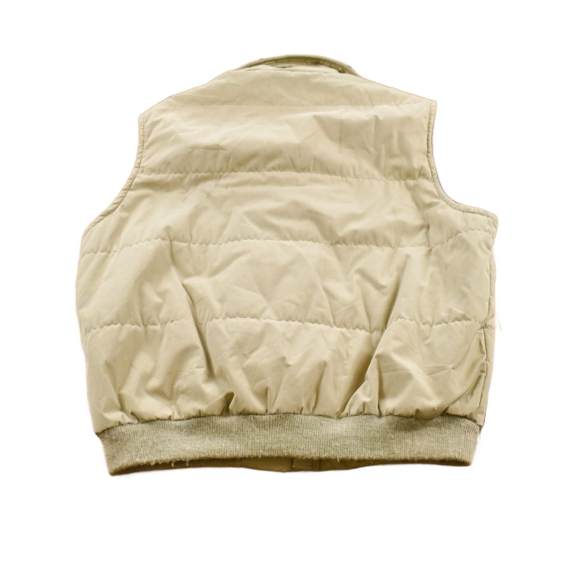 Vintage 1980s Woolrich Puffer Vest Men's Large - Image 2
