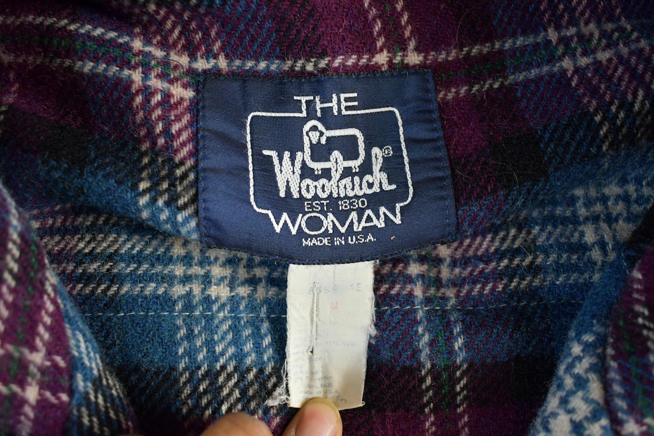 Vintage 1980s Woolrich Wool Jacket Womens Medium - Image 4